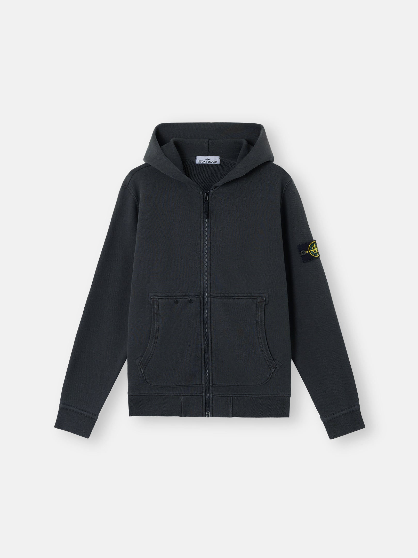 63341 ORGANIC COTTON DIAGONAL FLEECE 'OLD' EFFECT