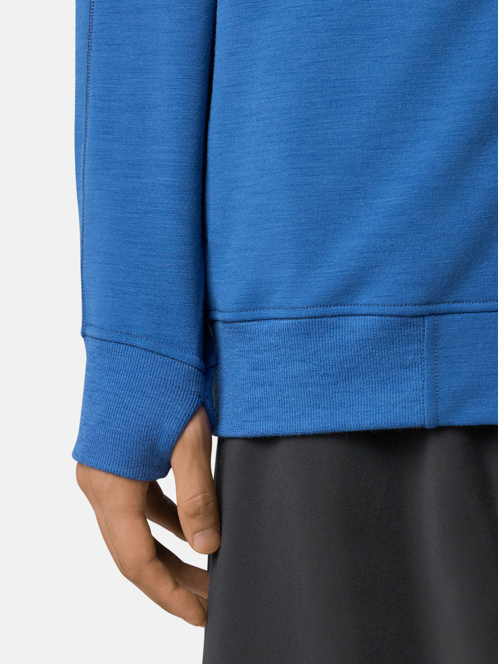 622G5 LIGHT STRETCH WOOL COTTON FLEECE_STONE ISLAND STELLINA
