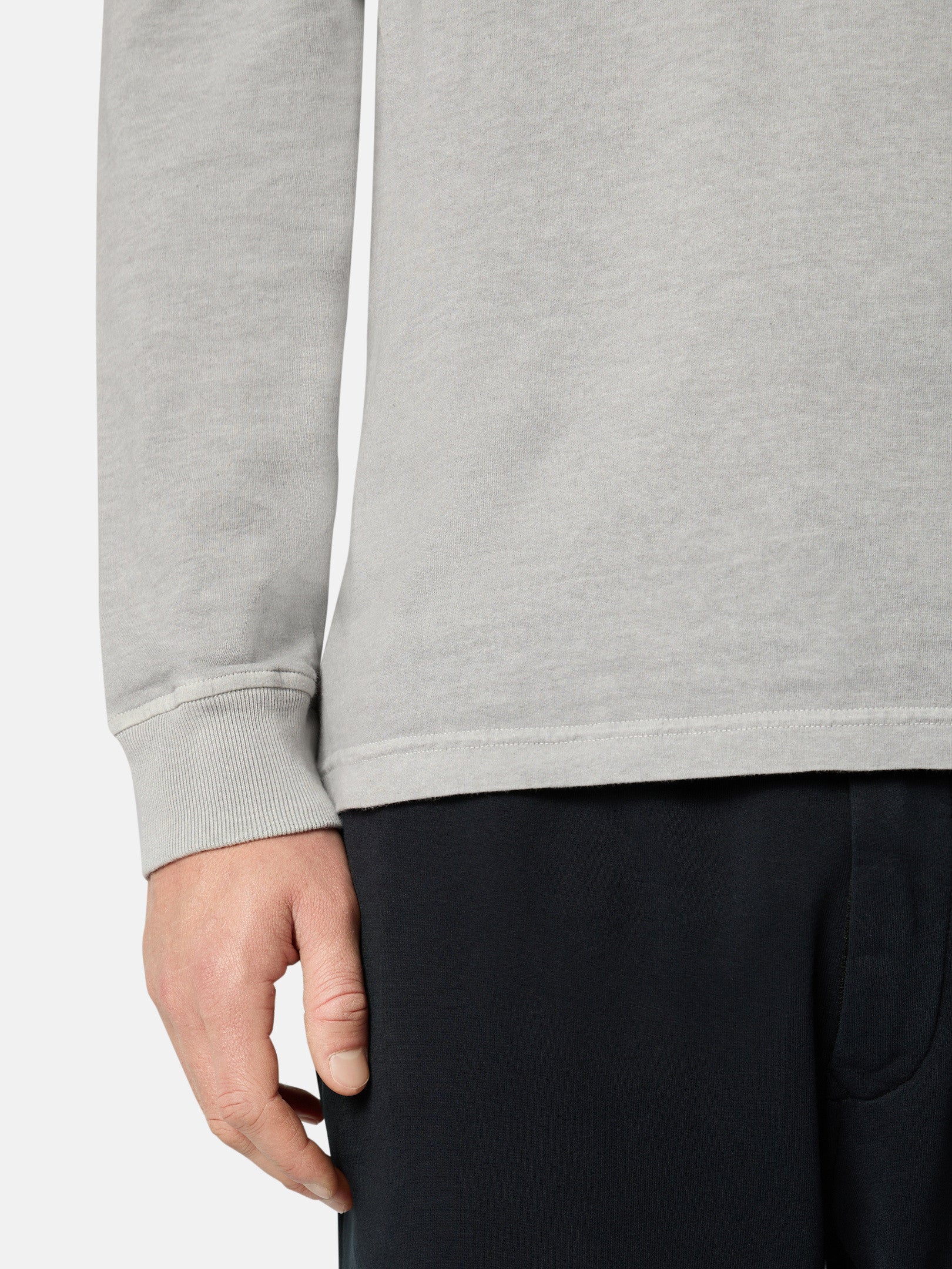 21857 ORGANIC COTTON JERSEY 'FISSATO' EFFECT