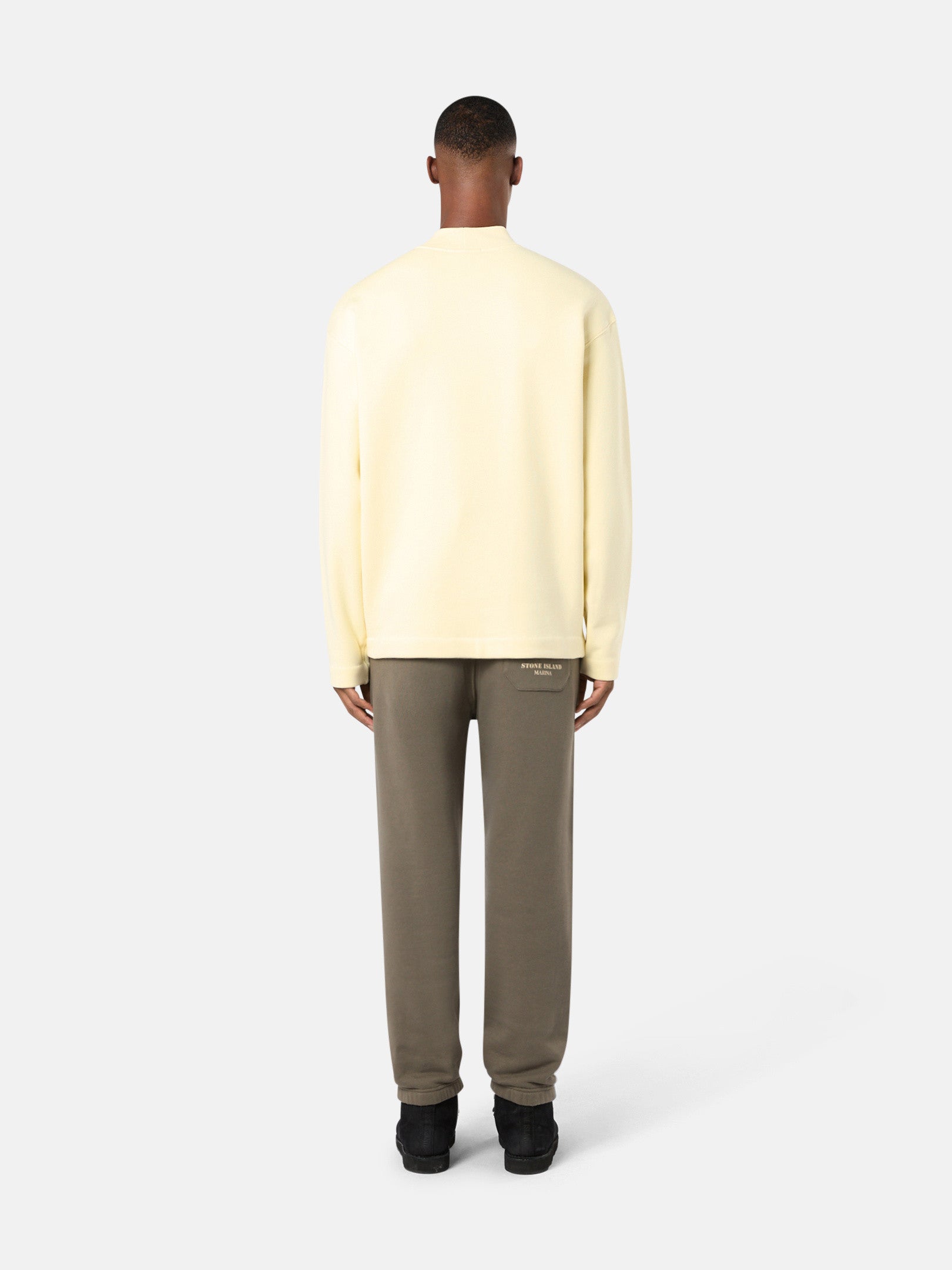 631X5 COTTON FLEECE_STONE ISLAND MARINA
