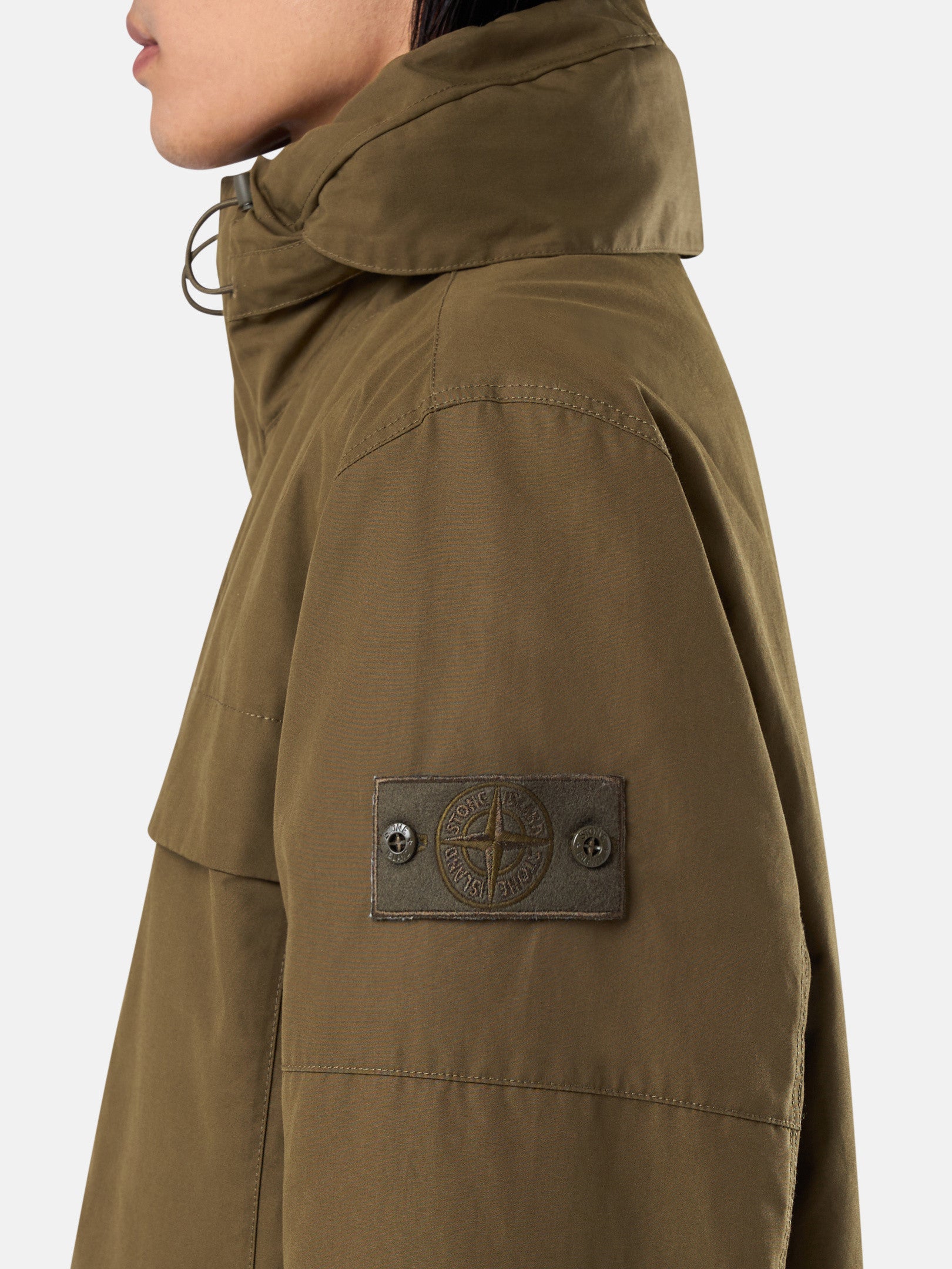452F1 WEATHERPROOF COTTON CANVAS_STONE ISLAND GHOST