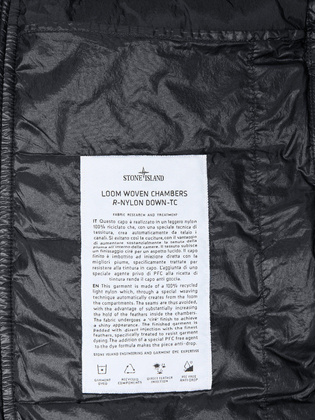 G0724 RECYCLED NYLON DOWN-TC
