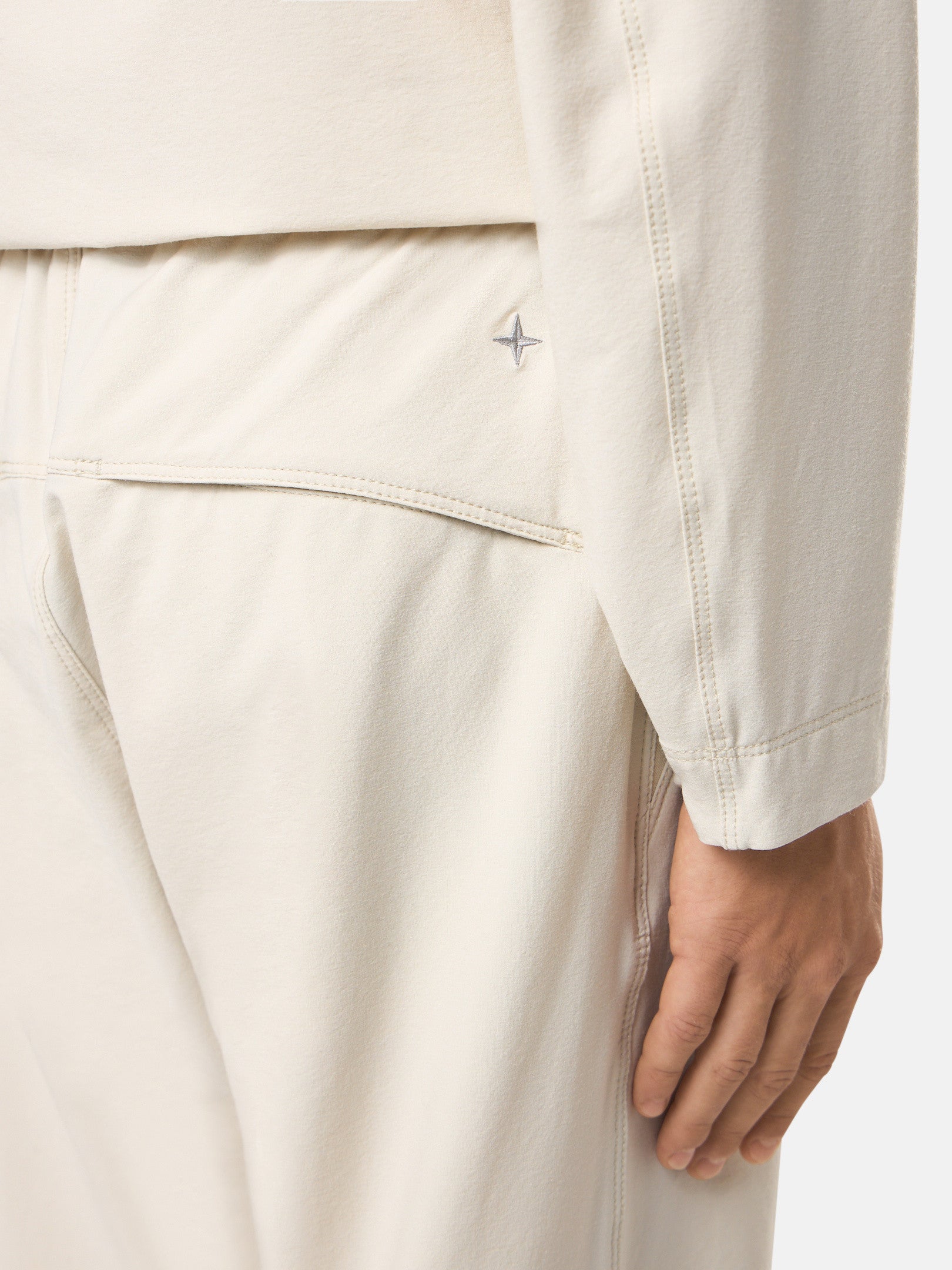 316G6 BI-STRETCH WOOL NYLON OXFORD_STONE ISLAND STELLINA