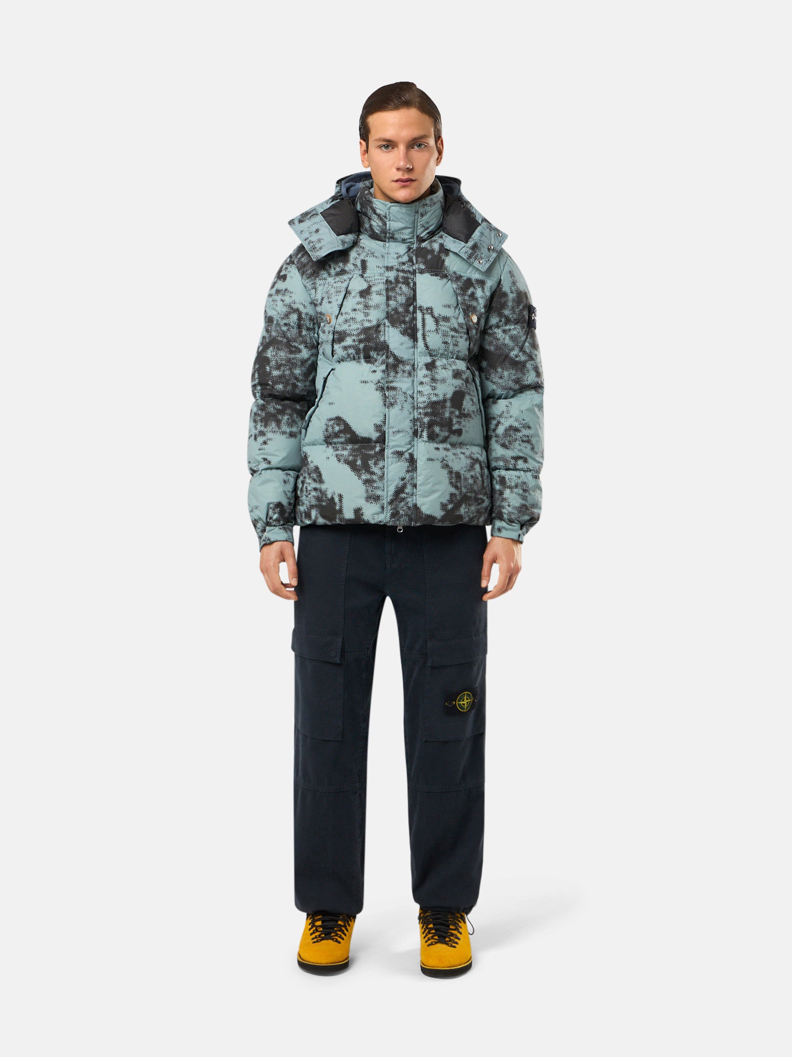 462E1 CAMOUFLAGE NYLON REP ICE JACKET