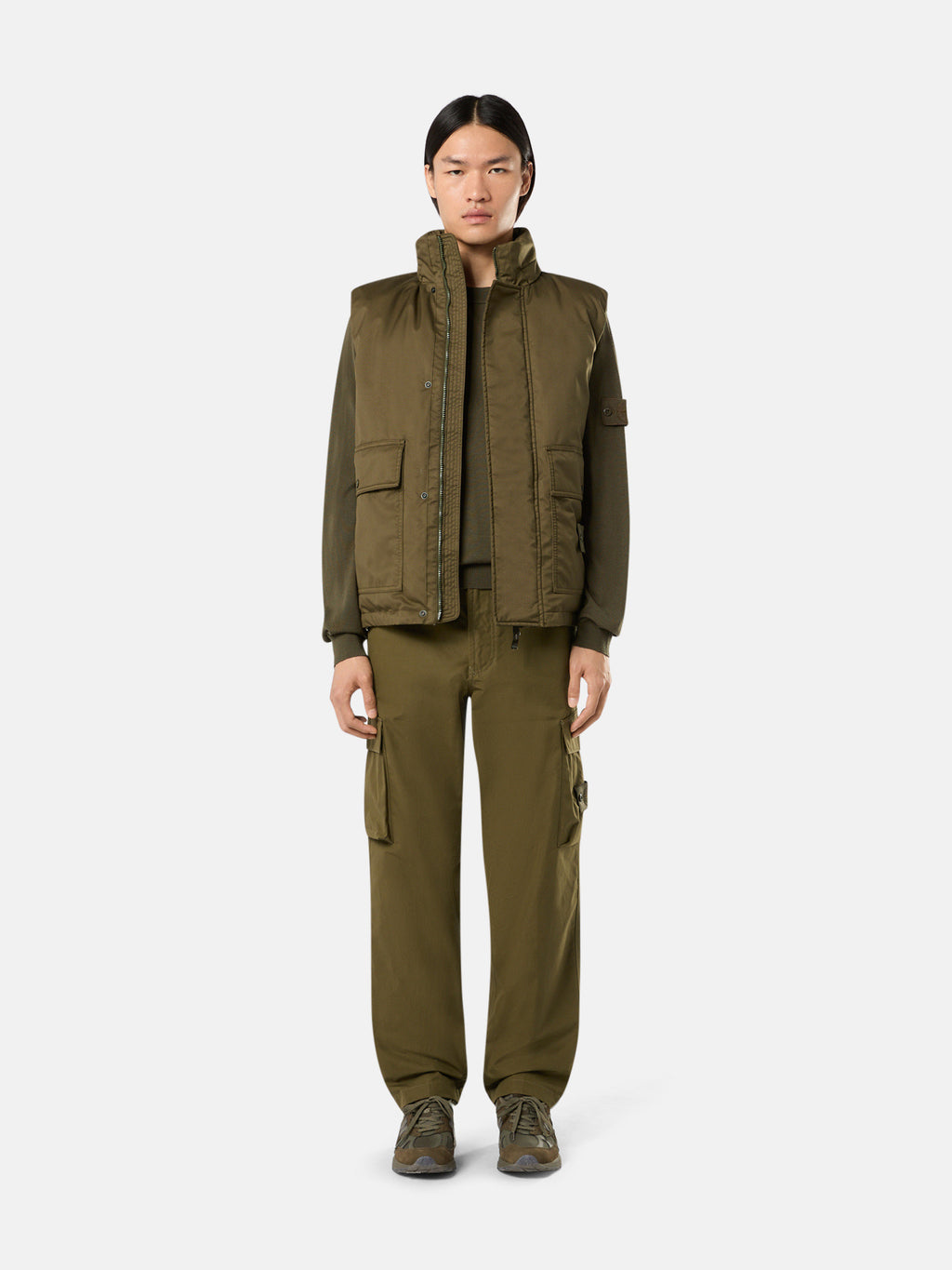 G06F2 PERFORMANCE TWILL WOOL-TC_STONE ISLAND GHOST