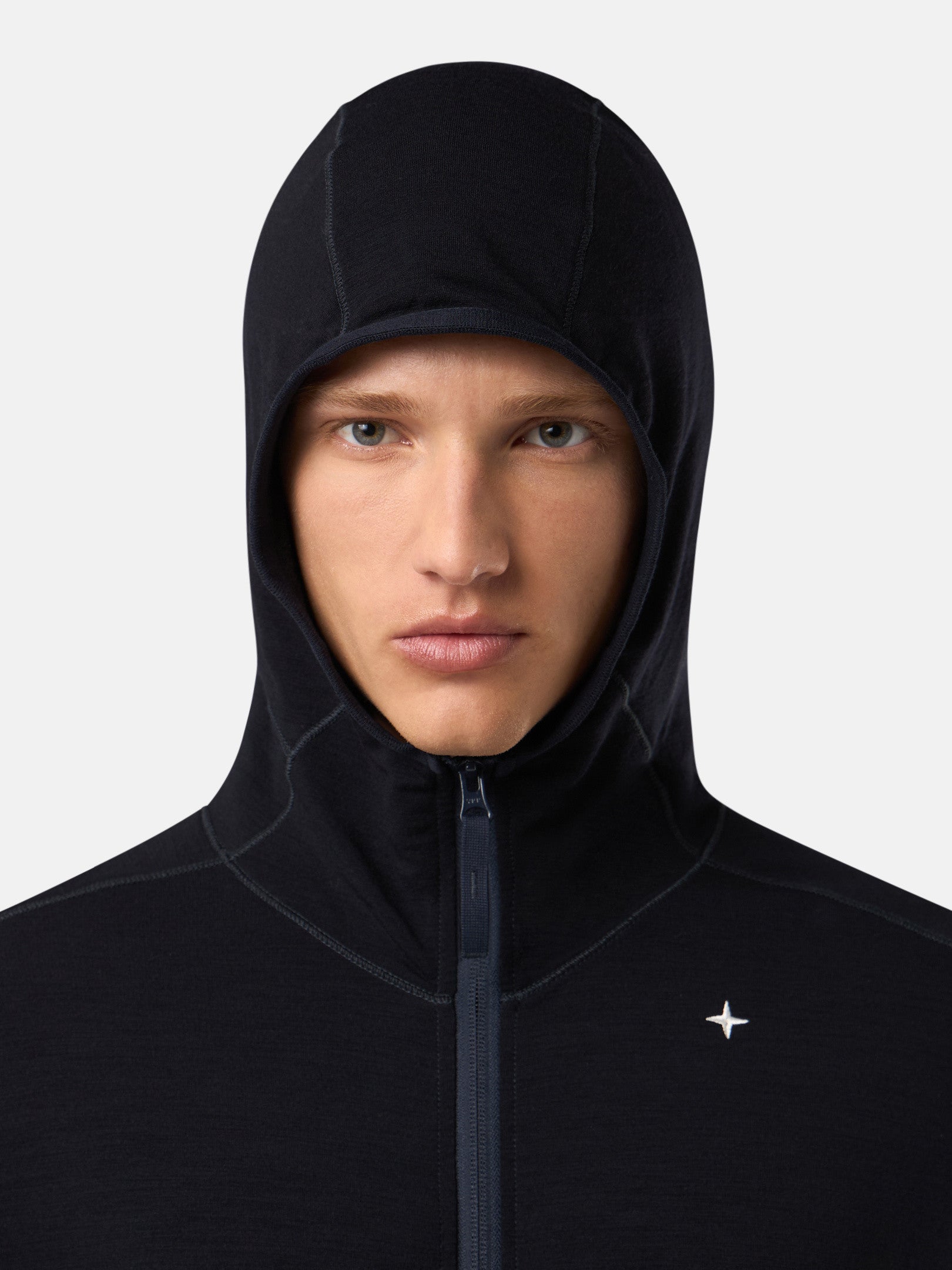 622G5 LIGHT STRETCH WOOL COTTON FLEECE_STONE ISLAND STELLINA