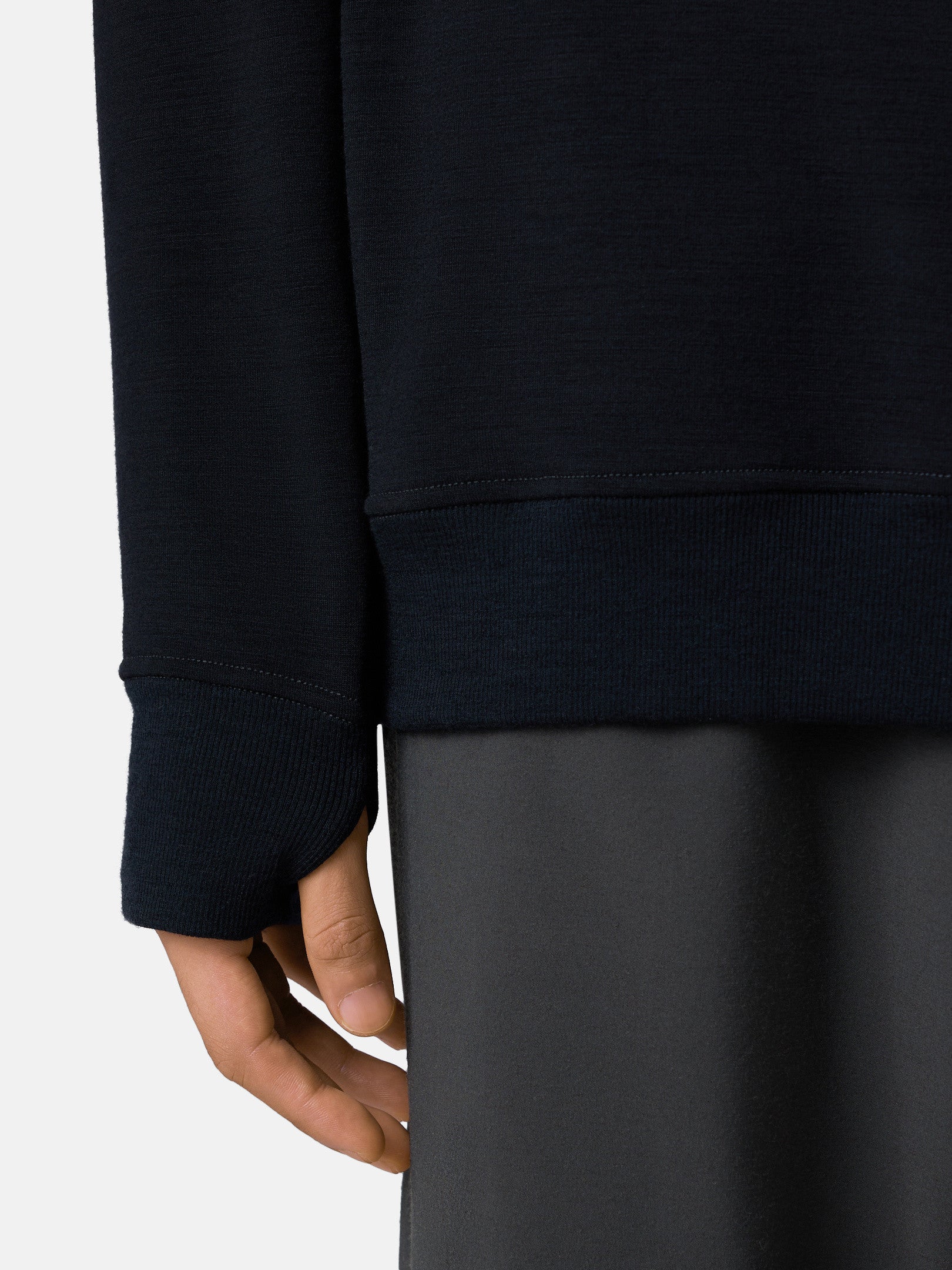 623G5 LIGHT STRETCH WOOL COTTON FLEECE_STONE ISLAND STELLINA
