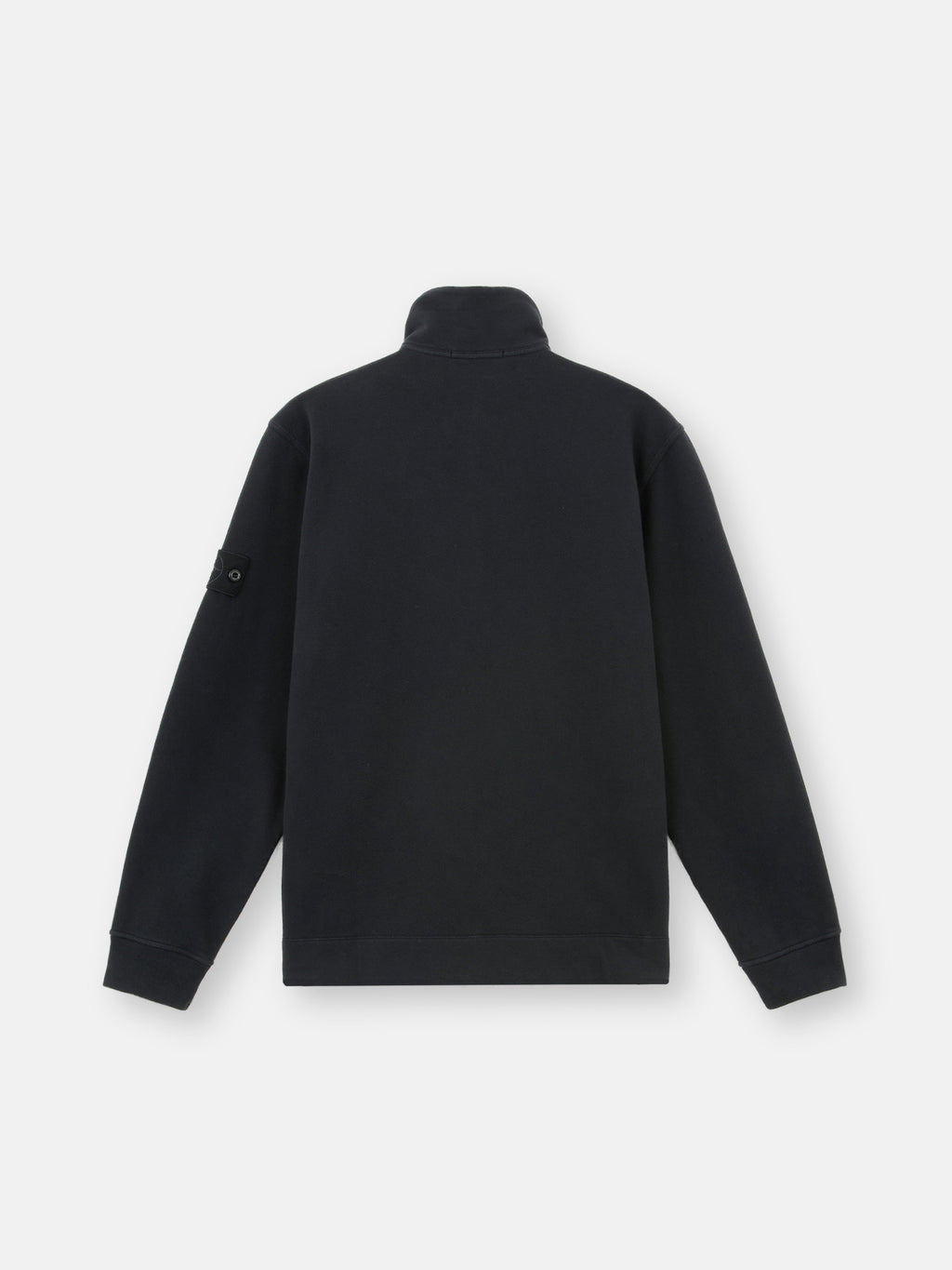 628F7 STRETCH ORGANIC COTTON FLEECE_STONE ISLAND GHOST
