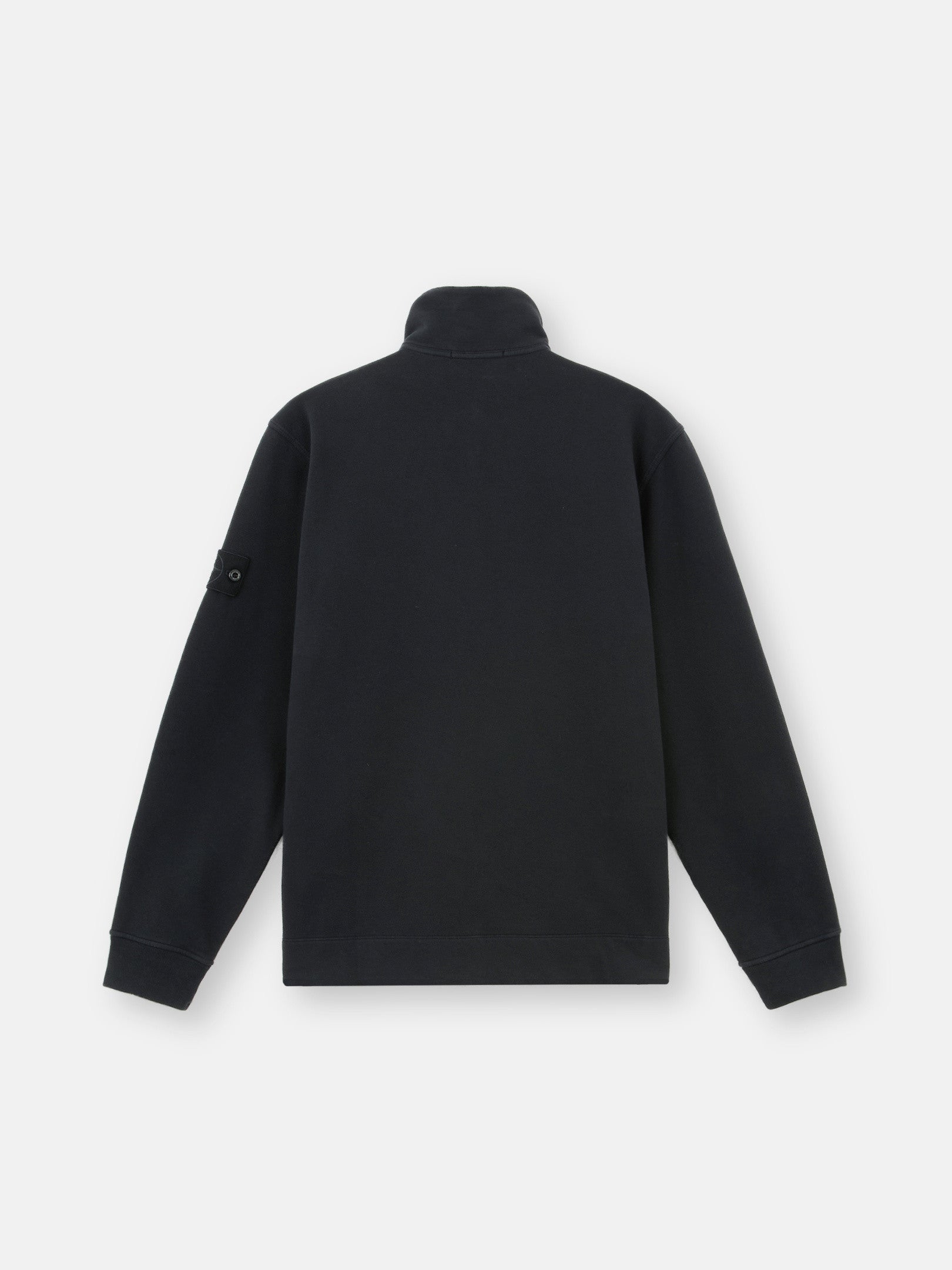 628F7 STRETCH ORGANIC COTTON FLEECE_STONE ISLAND GHOST
