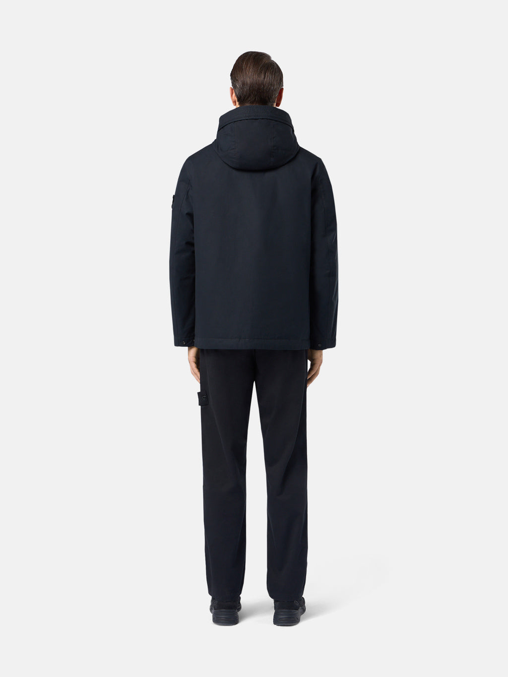 419F1 WEATHERPROOF COTTON CANVAS_STONE ISLAND GHOST