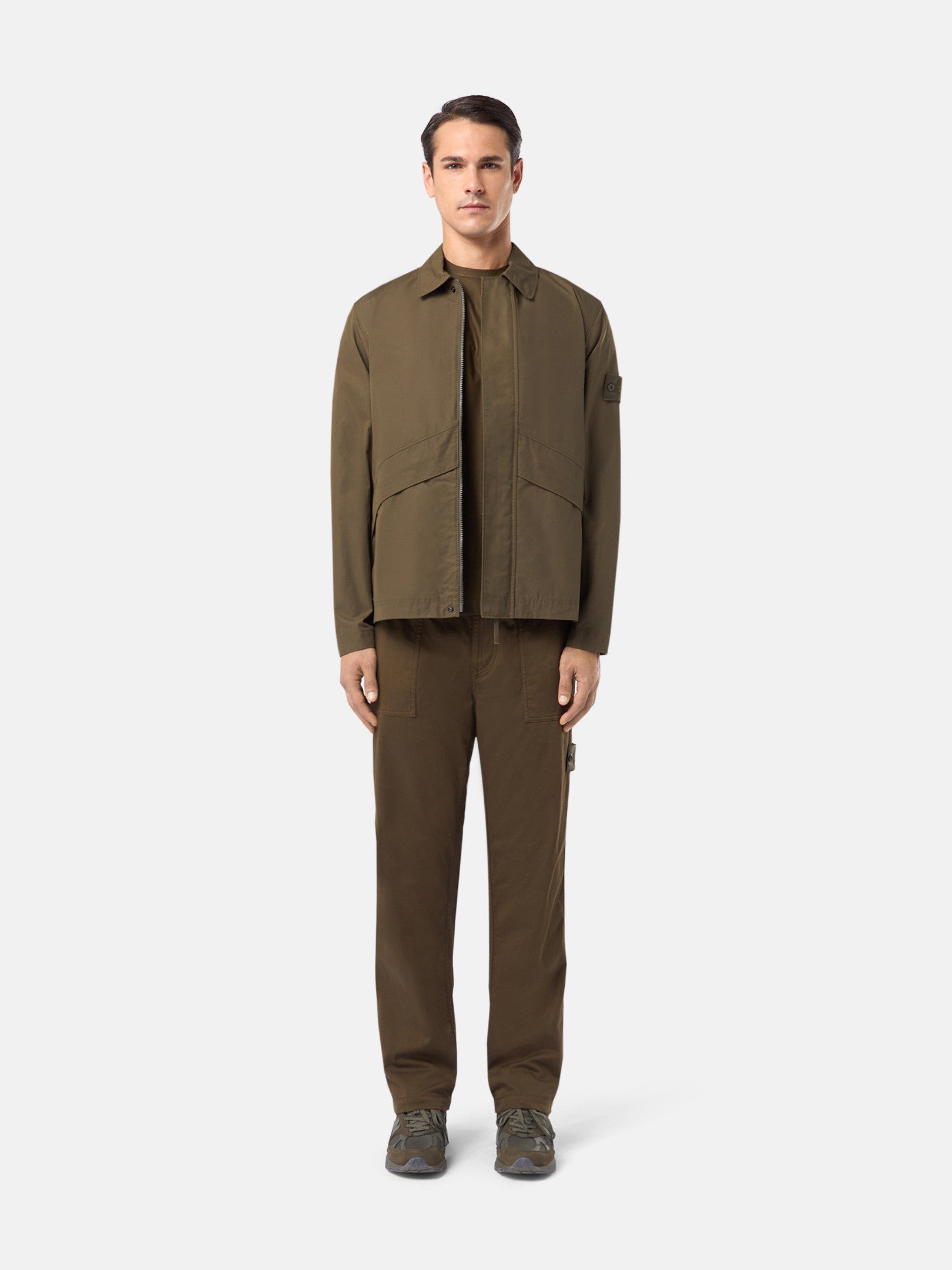 205F8 MERCERIZED COTTON JERSEY_STONE ISLAND GHOST