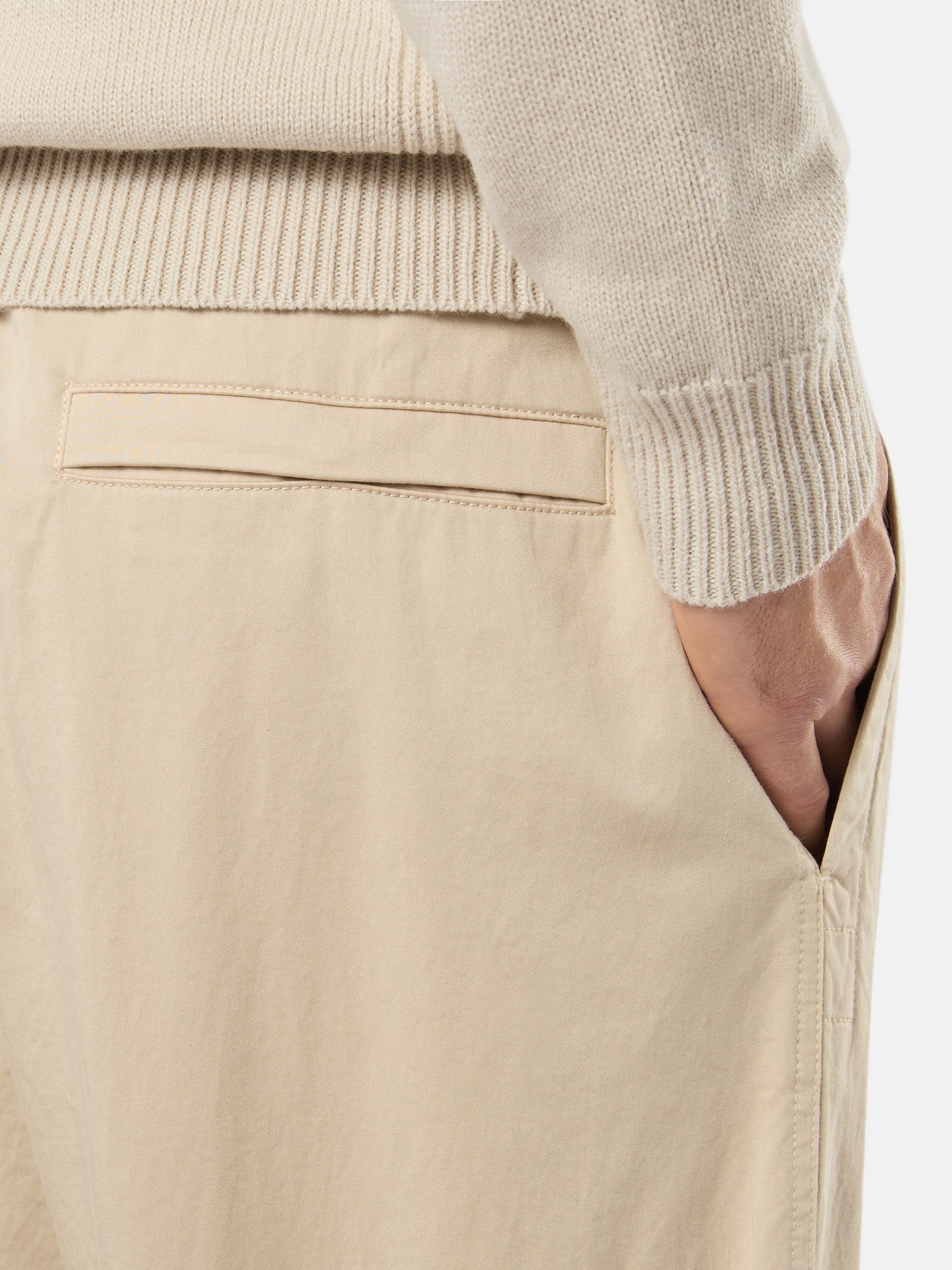 336F6 STRETCH COTTON WOOL SATIN_STONE ISLAND GHOST