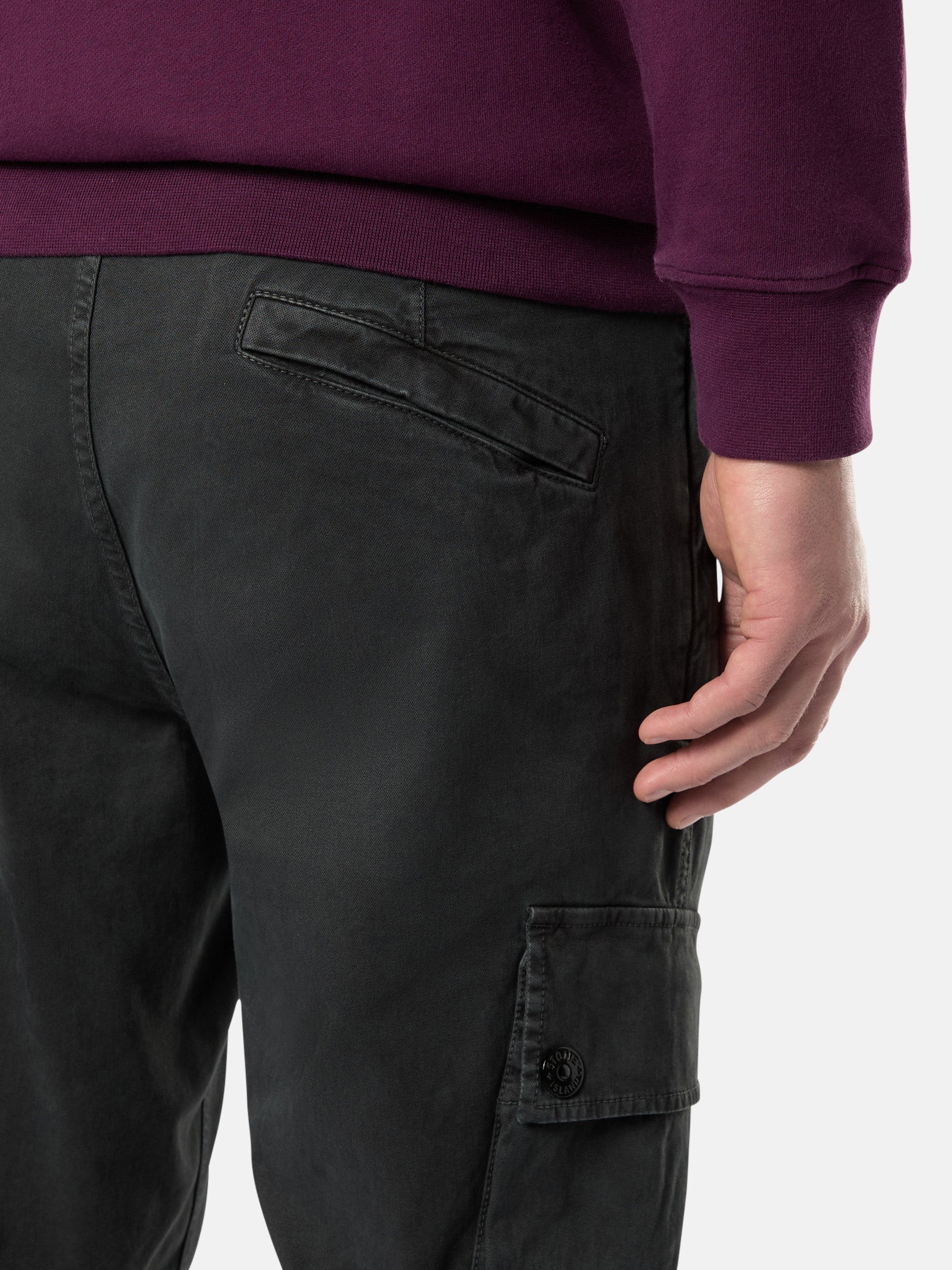 303L1 STRETCH BROKEN TWILL ORGANIC COTTON 'OLD' EFFECT