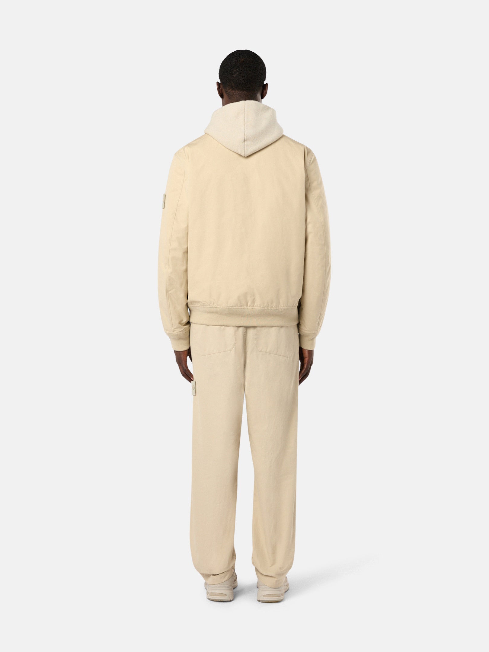 420F1 WEATHERPROOF COTTON CANVAS_STONE ISLAND GHOST