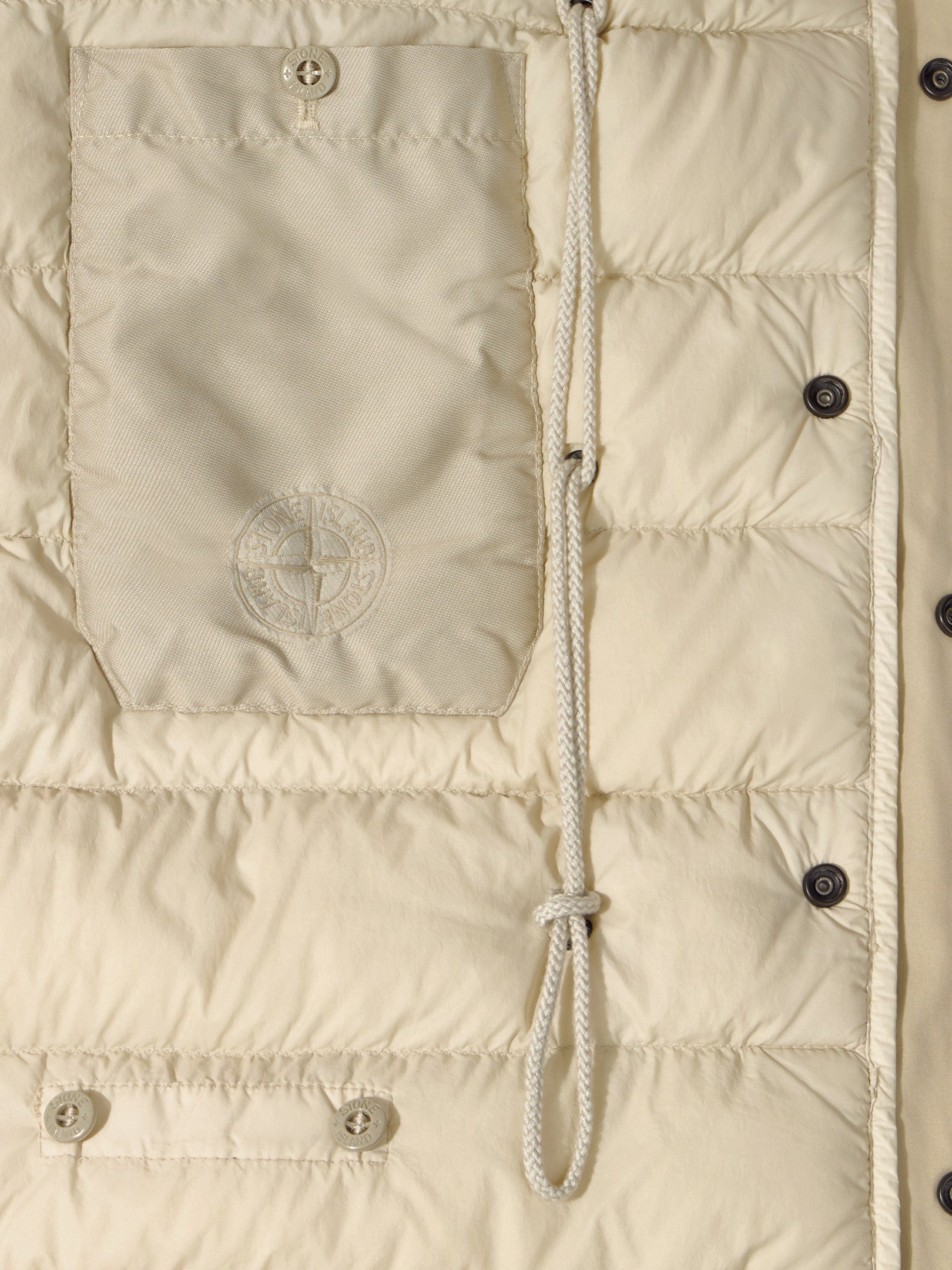 711F1 WEATHERPROOF COTTON CANVAS_STONE ISLAND GHOST
