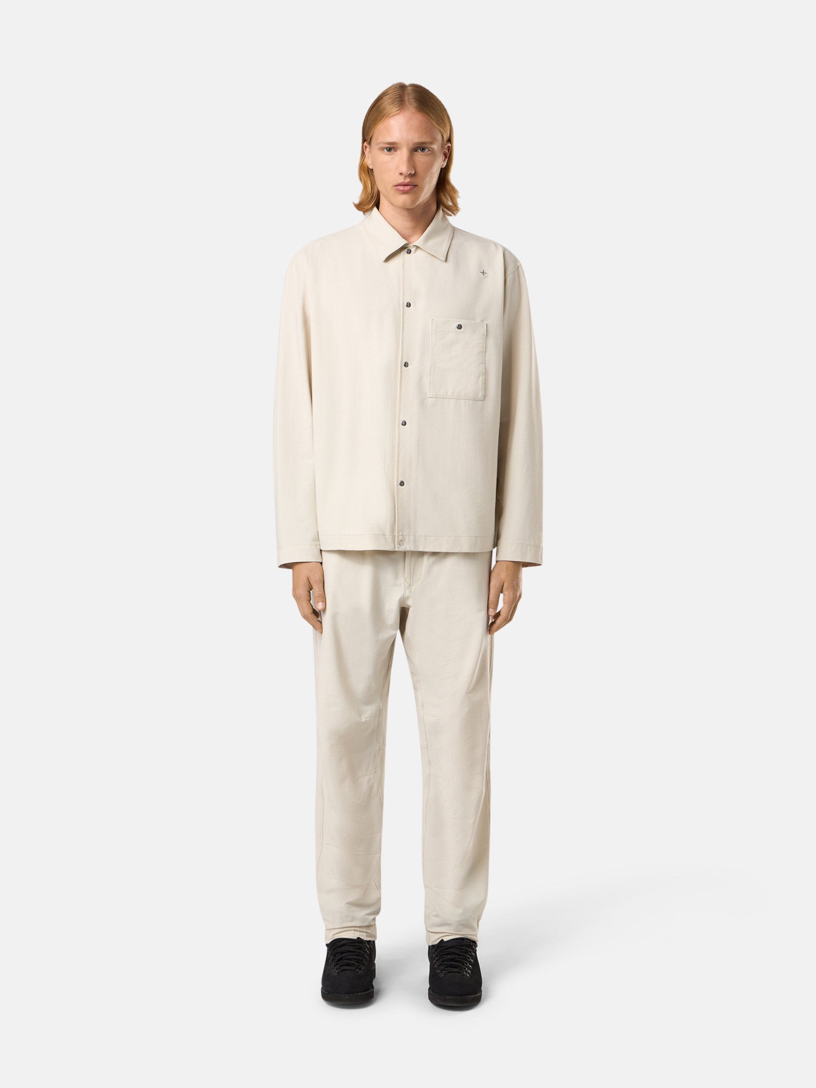316G6 BI-STRETCH WOOL NYLON OXFORD_STONE ISLAND STELLINA