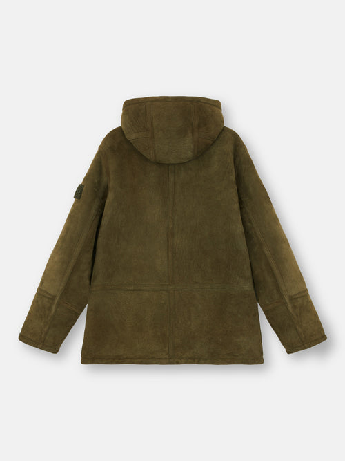 002F9 SUEDE SHEEPSKIN_STONE ISLAND GHOST