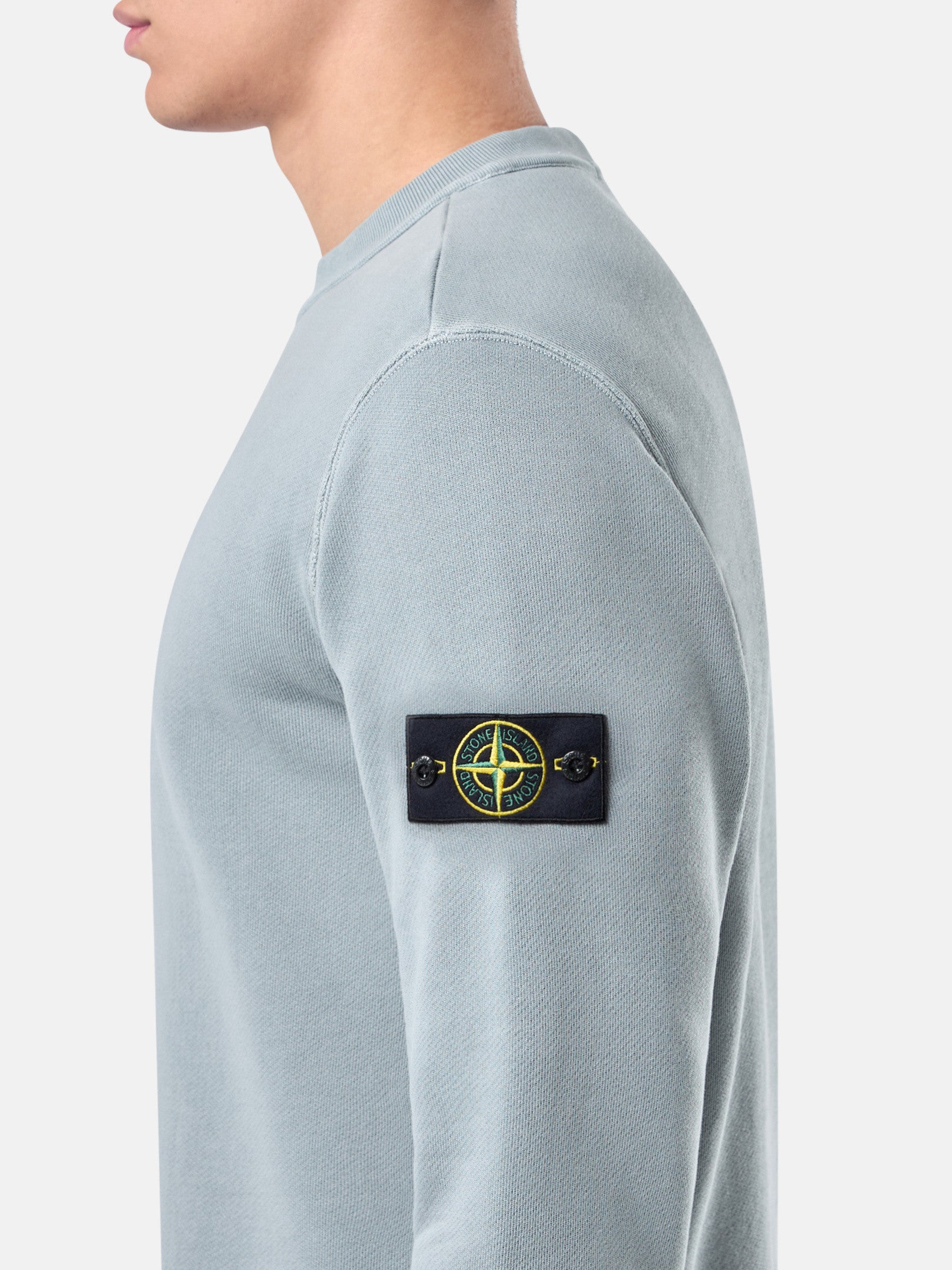 61241 ORGANIC COTTON DIAGONAL FLEECE 'OLD' EFFECT