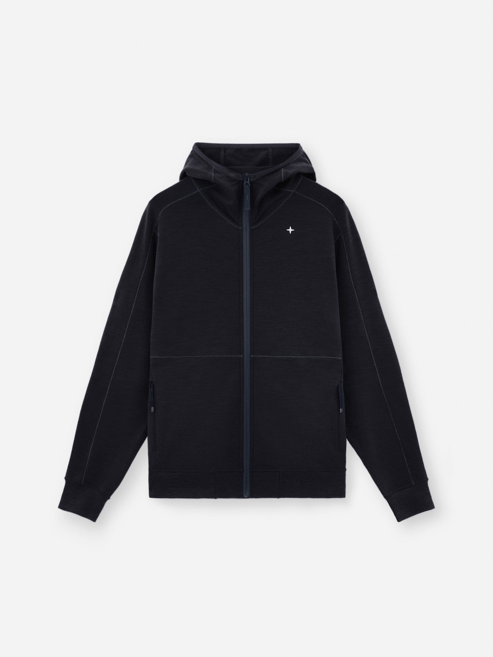 622G5 LIGHT STRETCH WOOL COTTON FLEECE_STONE ISLAND STELLINA