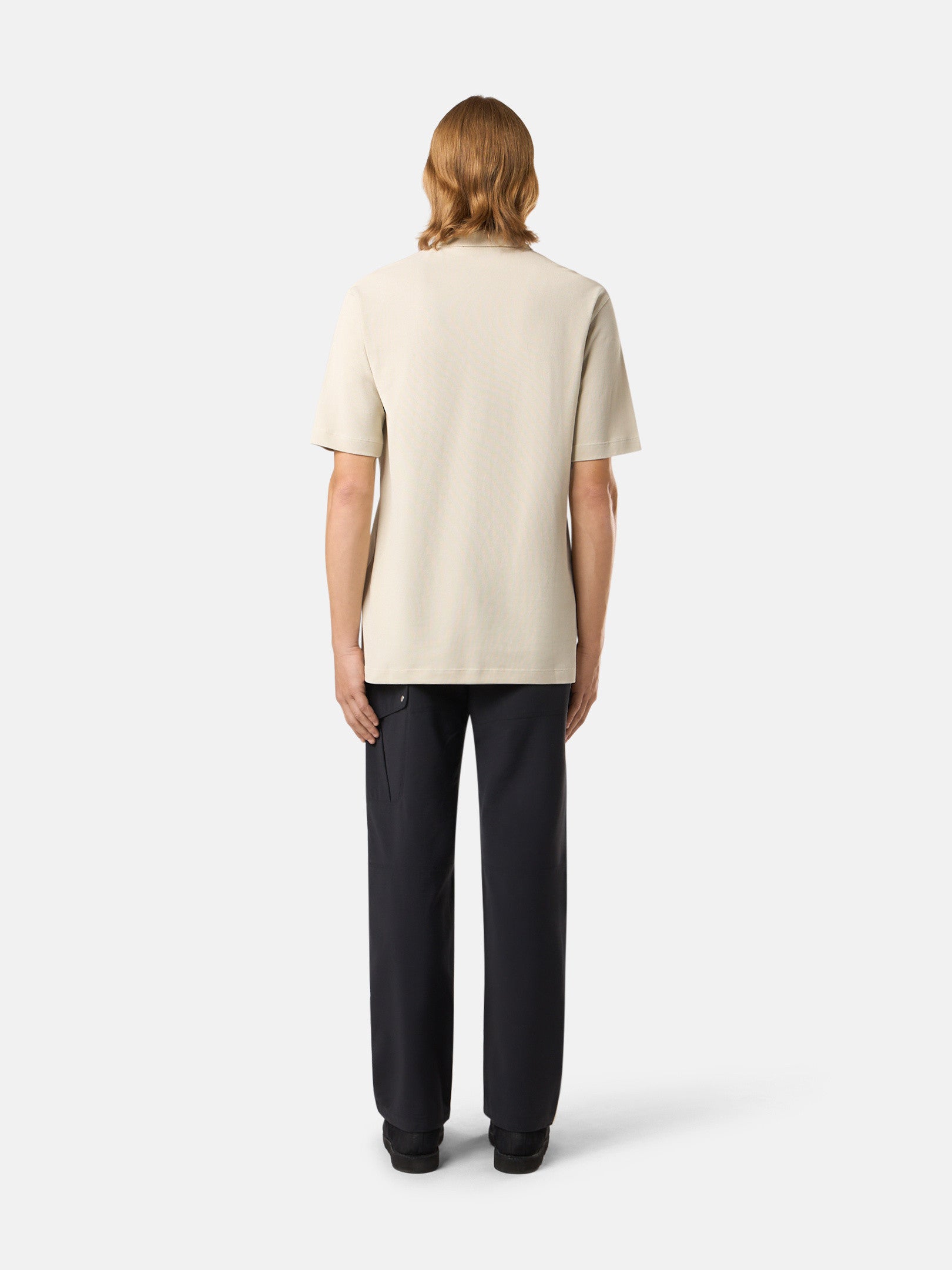 203G4 50/2 ORGANIC COTTON PIQUÉ_STONE ISLAND STELLINA