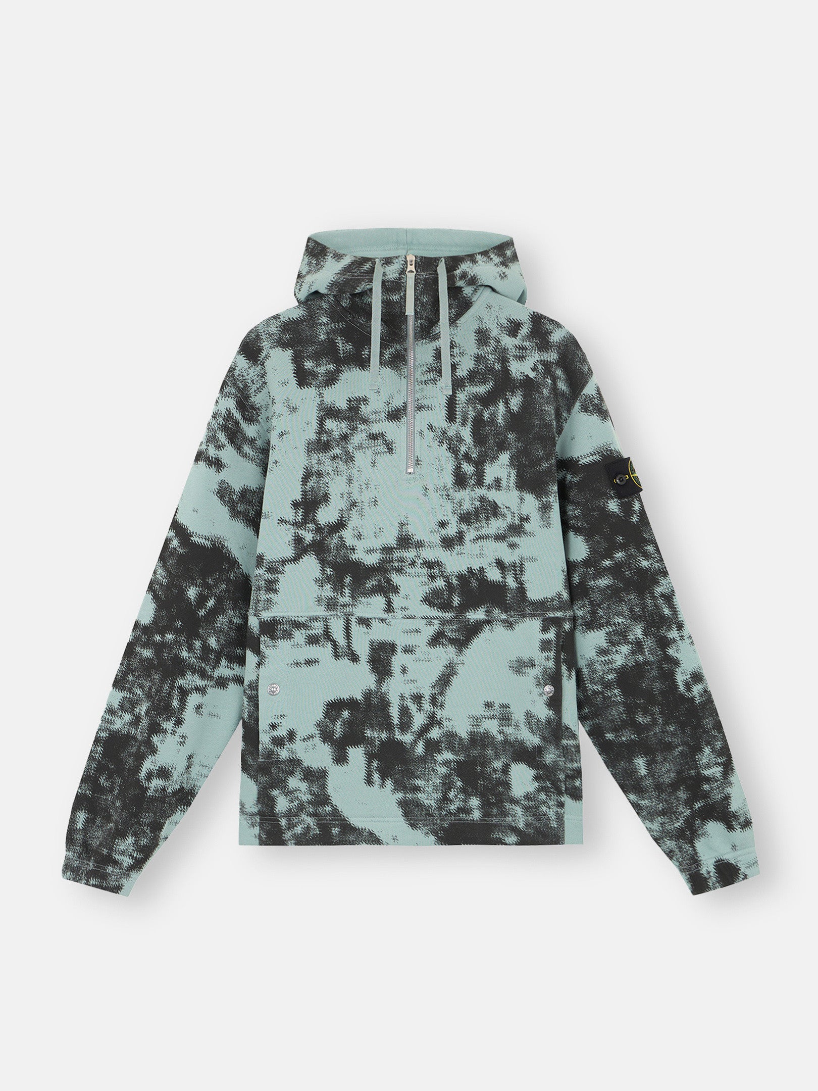 659E3 CAMOUFLAGE ORGANIC COTTON DIAGONAL FLEECE