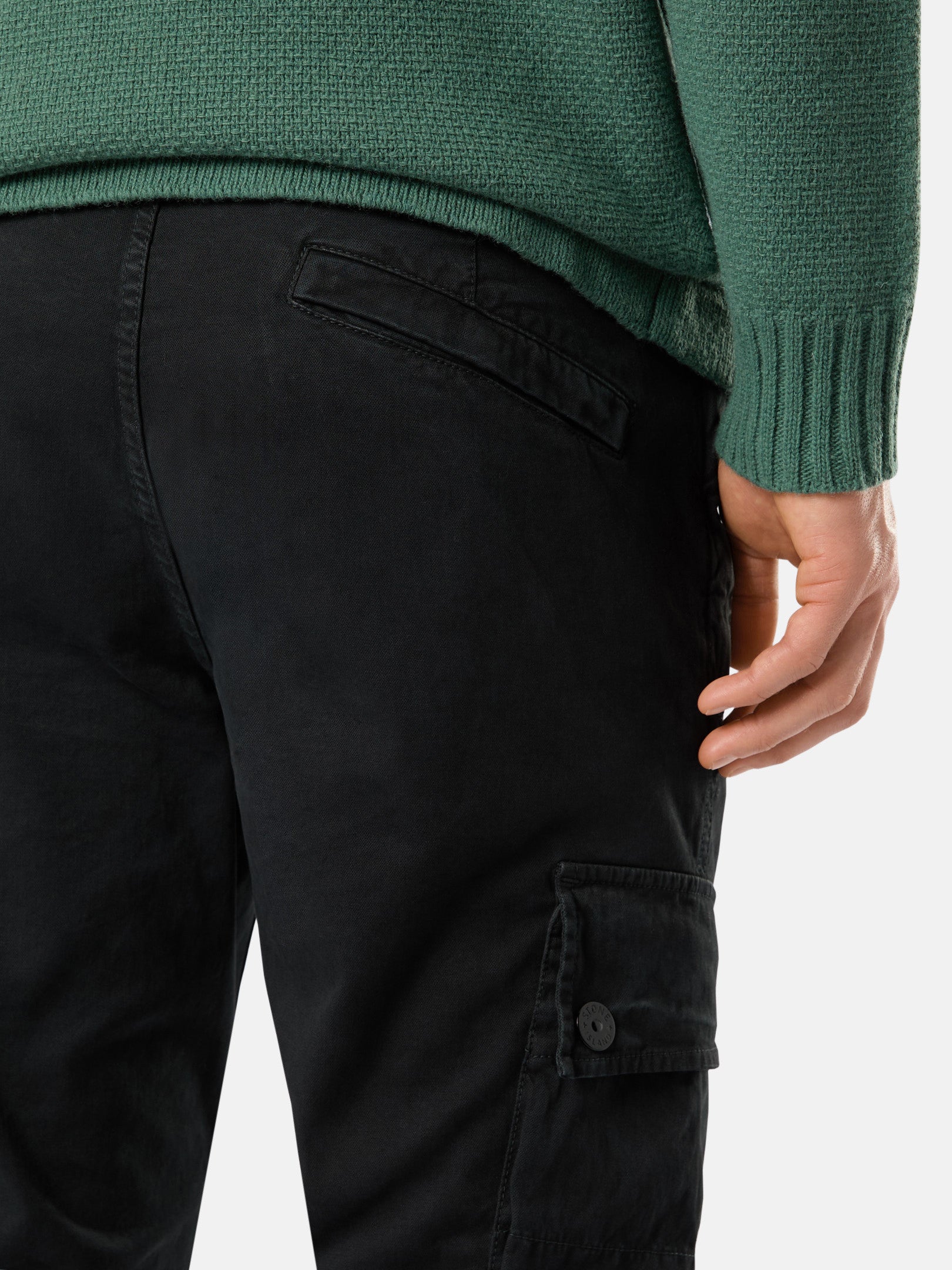303L1 STRETCH BROKEN TWILL ORGANIC COTTON 'OLD' EFFECT