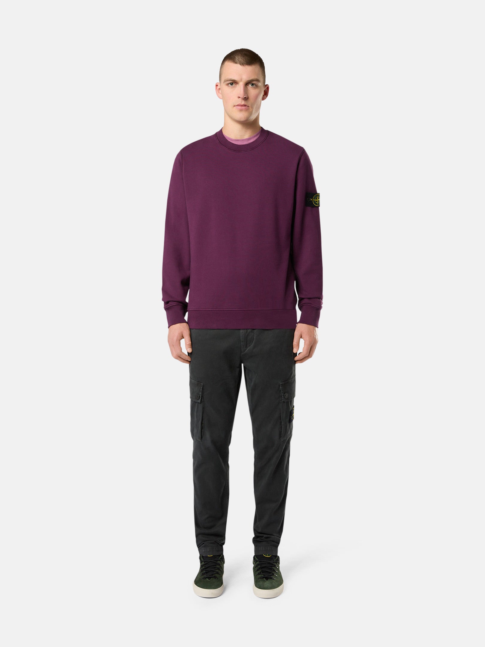 303L1 STRETCH BROKEN TWILL ORGANIC COTTON 'OLD' EFFECT