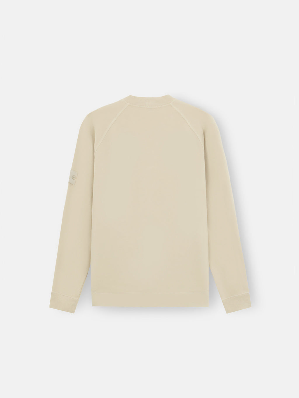 629F7 STRETCH ORGANIC COTTON FLEECE_STONE ISLAND GHOST