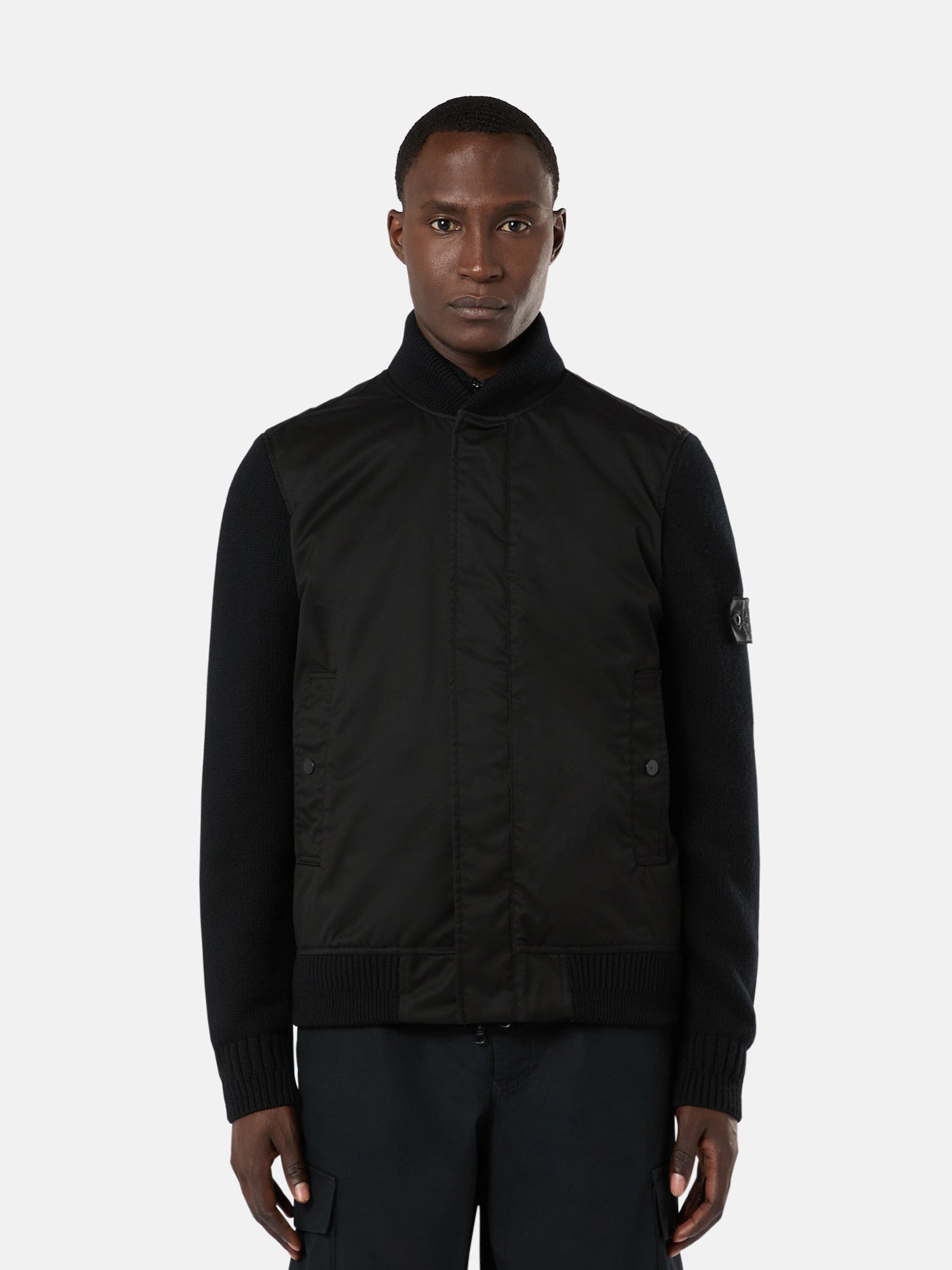 450F2 PERFORMANCE TWILL WOOL-TC_STONE ISLAND GHOST