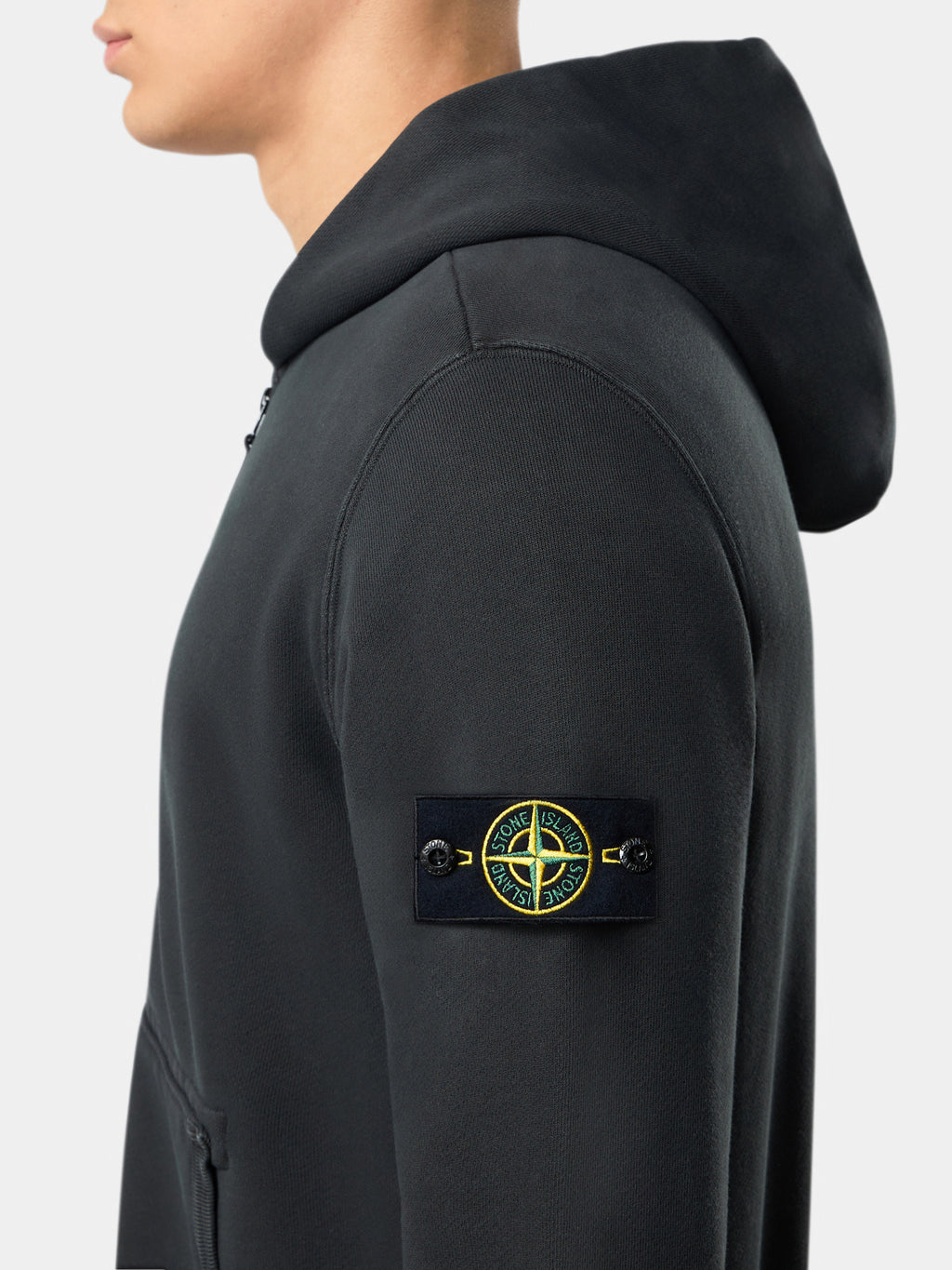 63341 ORGANIC COTTON DIAGONAL FLEECE 'OLD' EFFECT