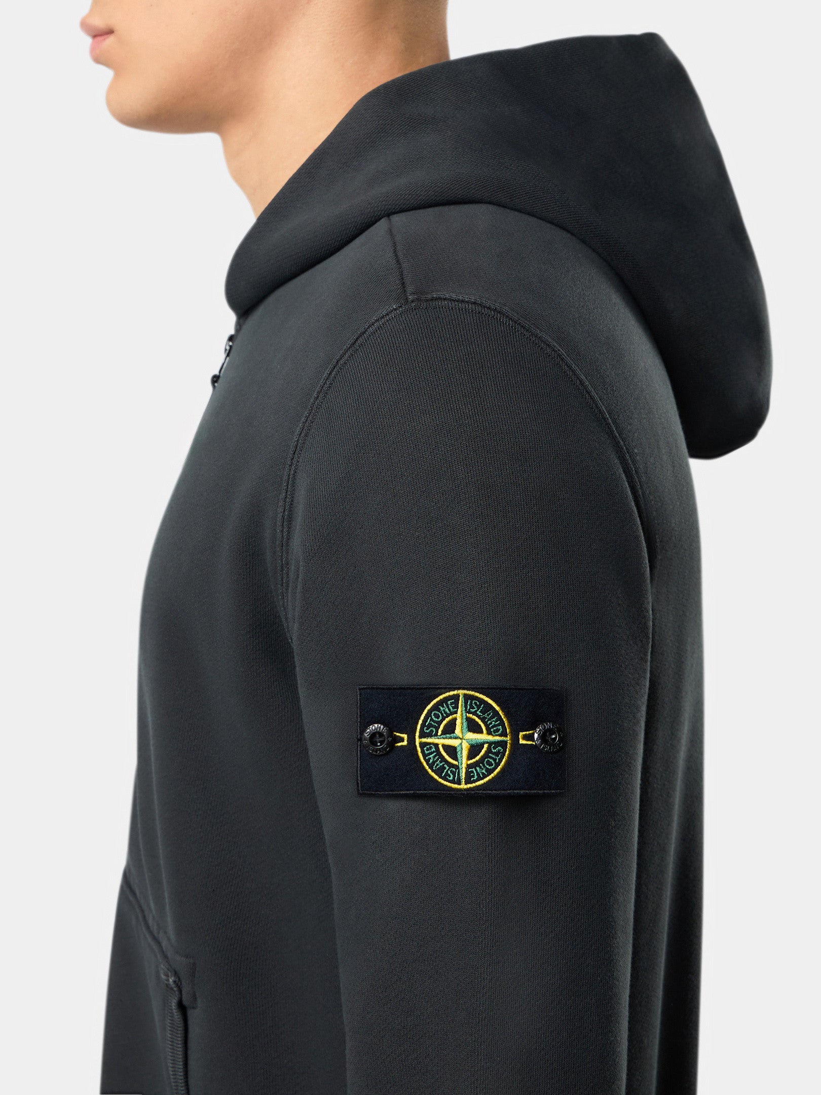 63341 ORGANIC COTTON DIAGONAL FLEECE 'OLD' EFFECT