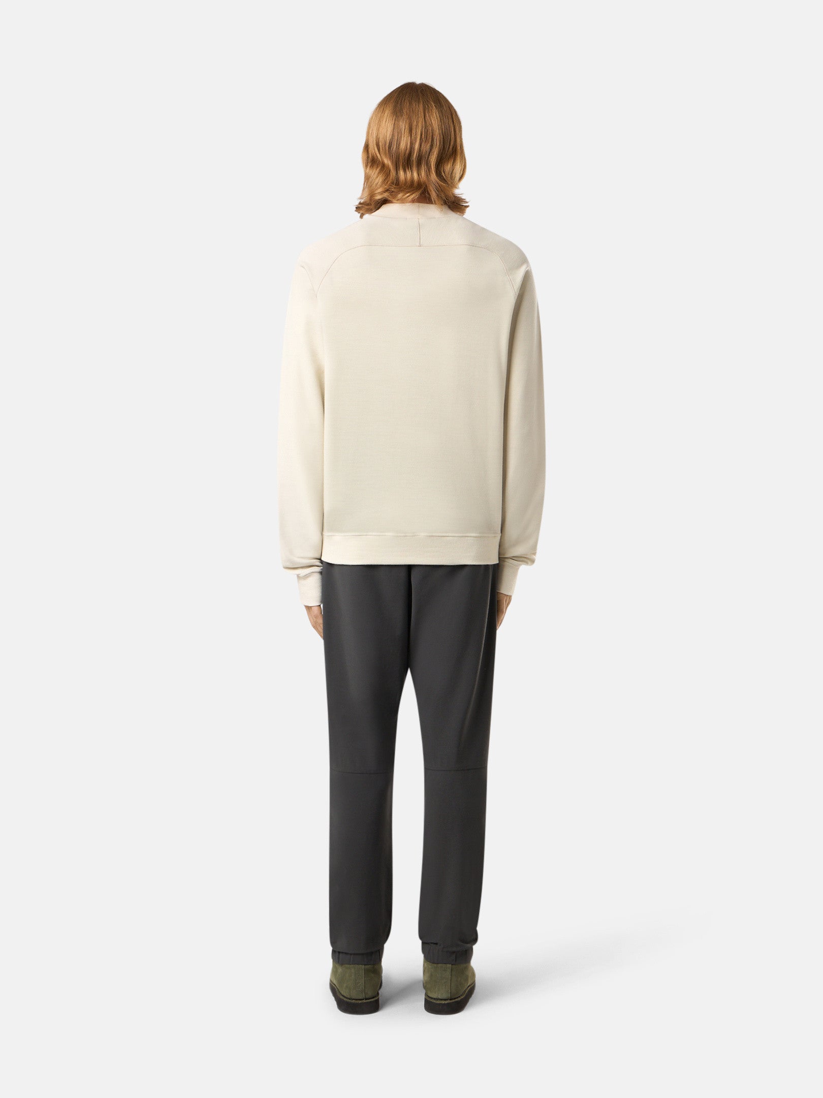 623G5 LIGHT STRETCH WOOL COTTON FLEECE_STONE ISLAND STELLINA