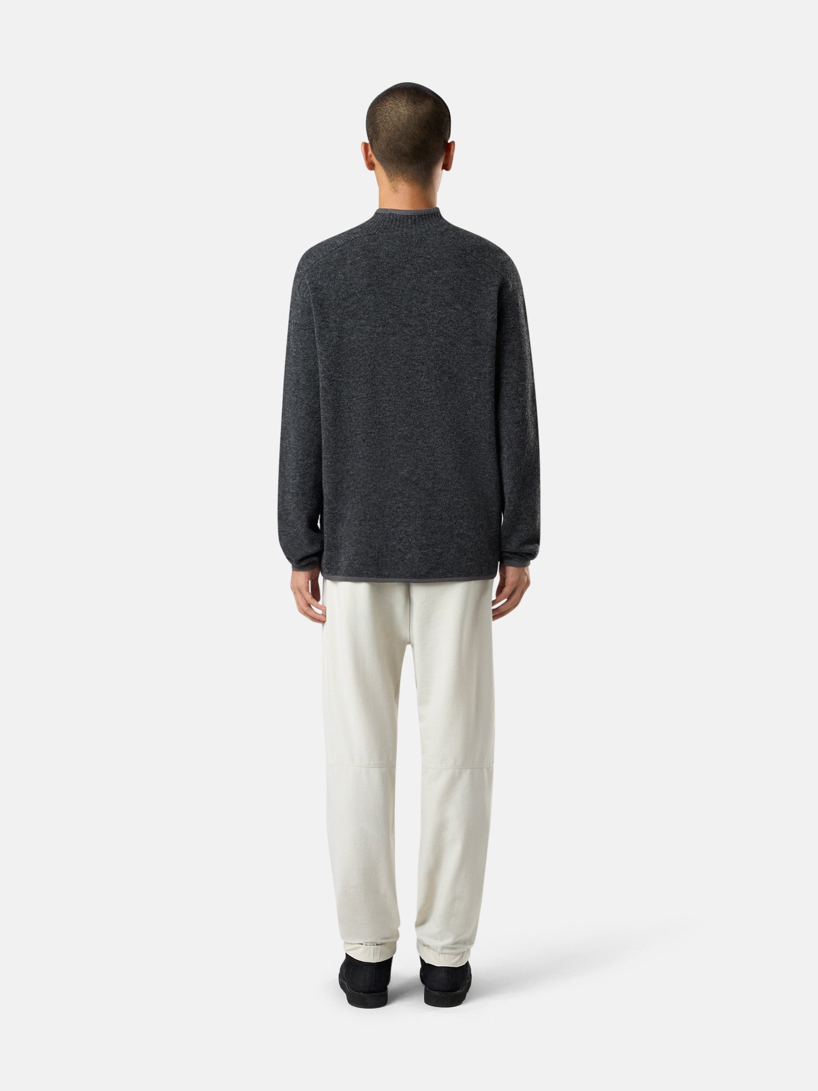 570GA GAUZED EFFECT WOOL BLEND_STONE ISLAND STELLINA