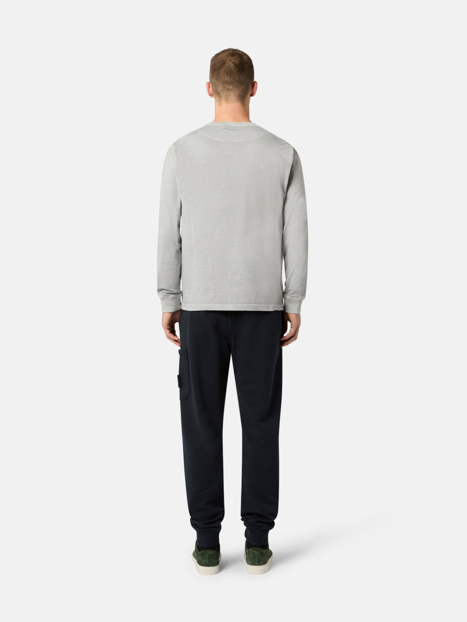 21857 ORGANIC COTTON JERSEY 'FISSATO' EFFECT