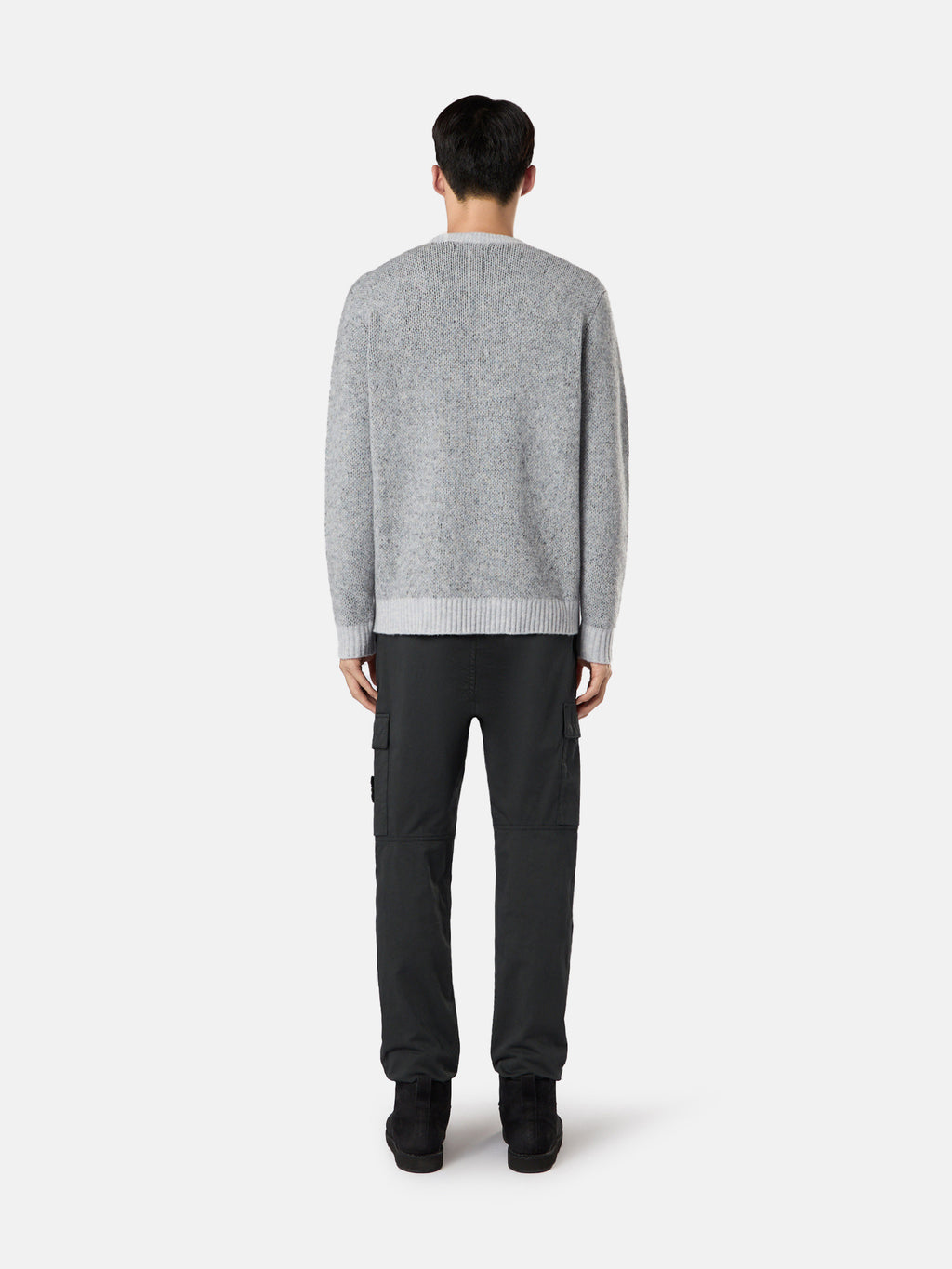 522D1 GAUZED EFFECT WOOL BLEND