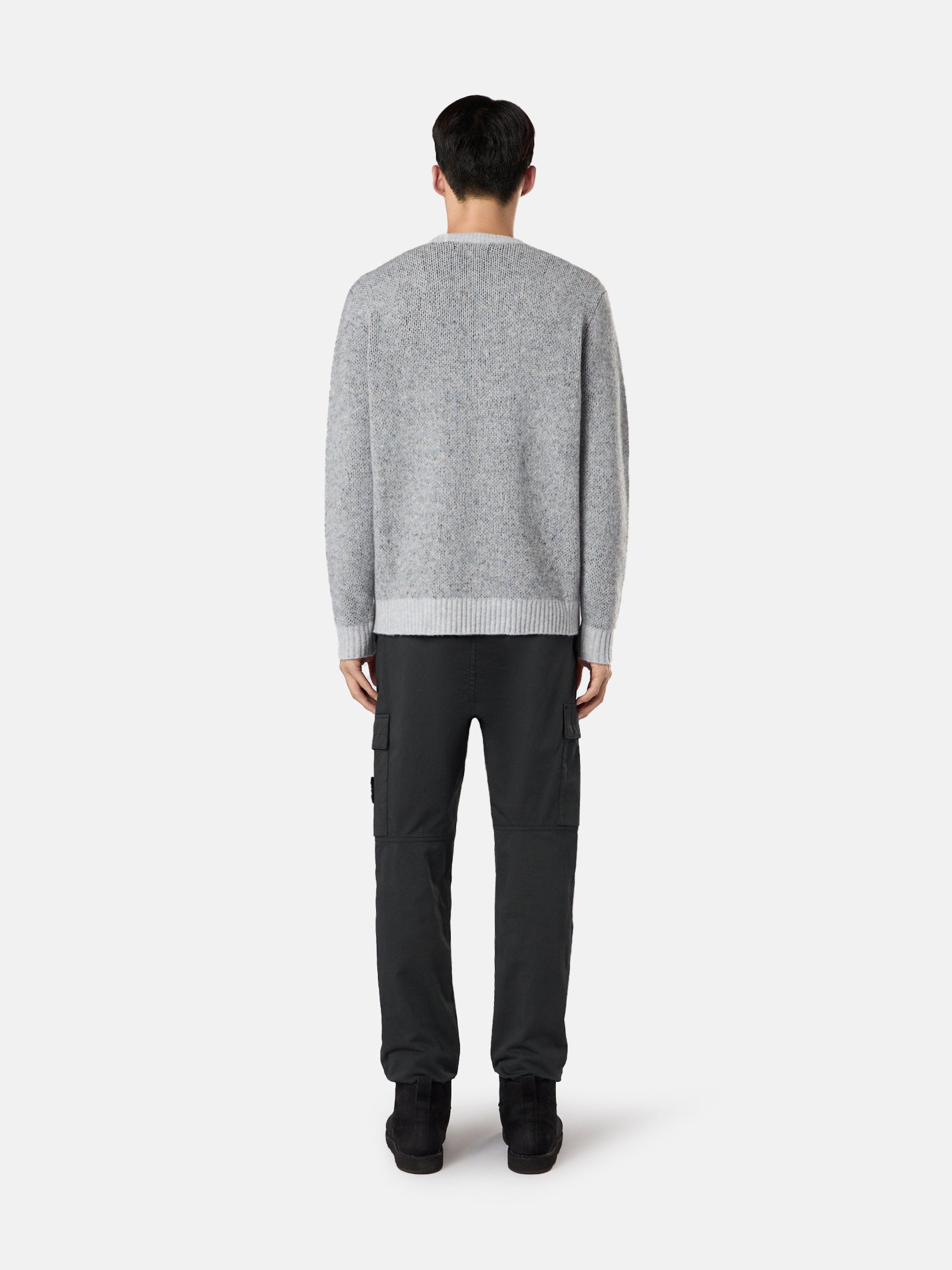 522D1 GAUZED EFFECT WOOL BLEND