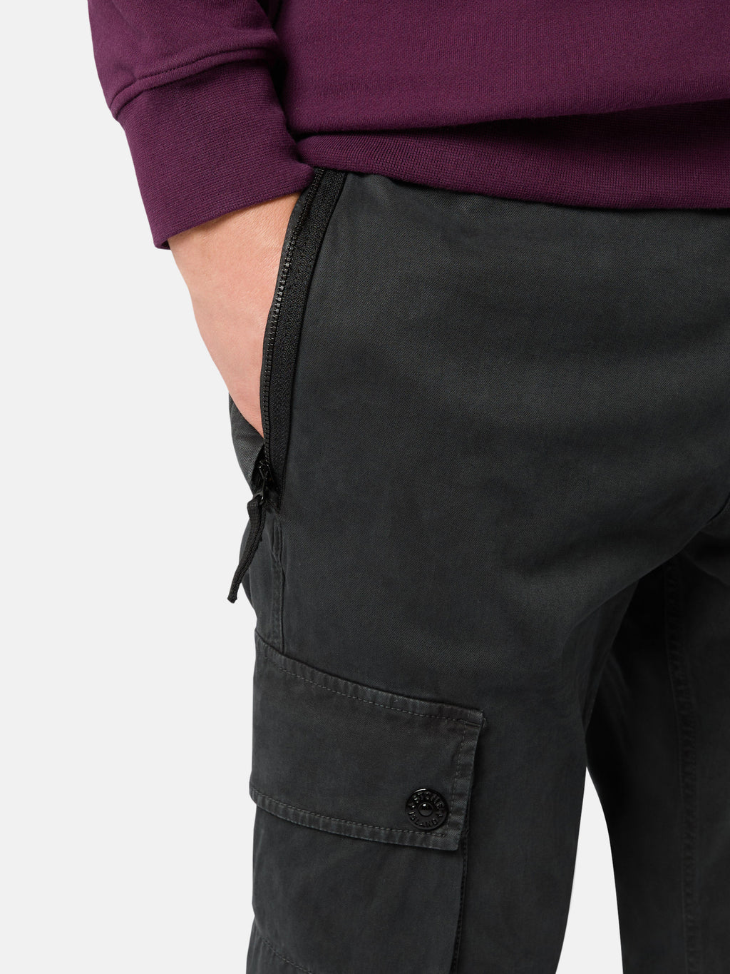 303L1 STRETCH BROKEN TWILL ORGANIC COTTON 'OLD' EFFECT