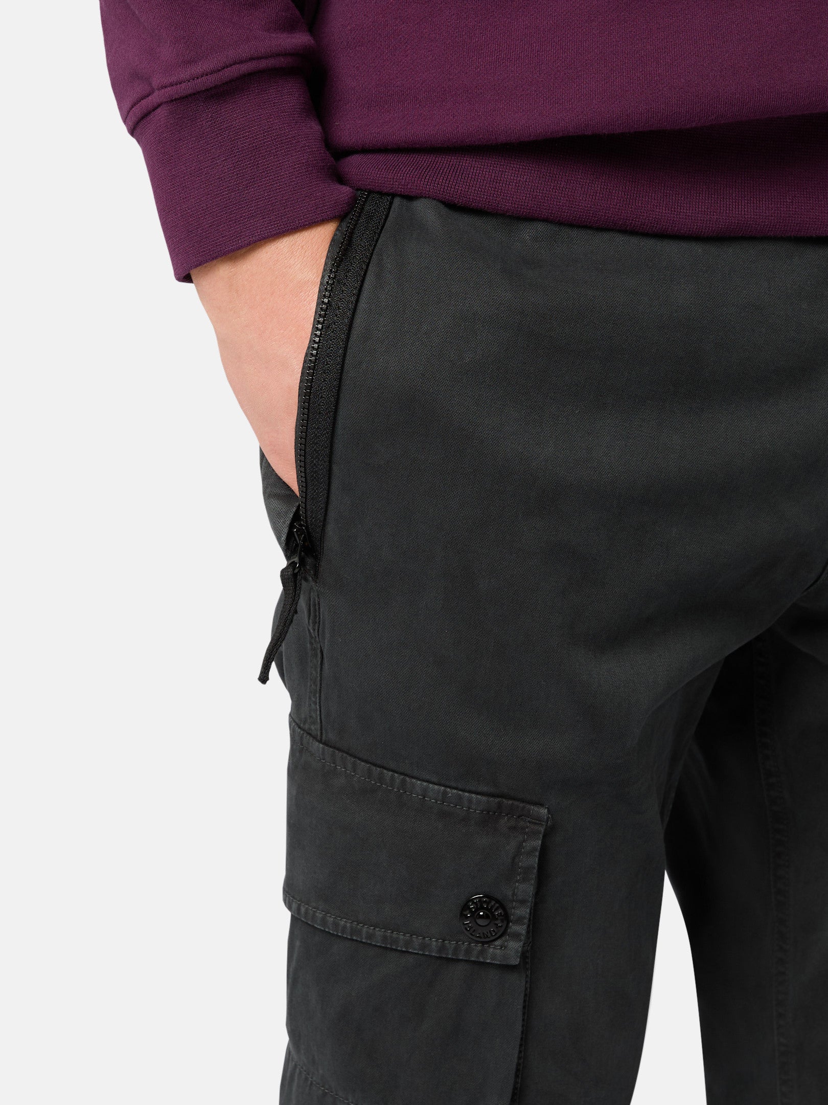 303L1 STRETCH BROKEN TWILL ORGANIC COTTON 'OLD' EFFECT