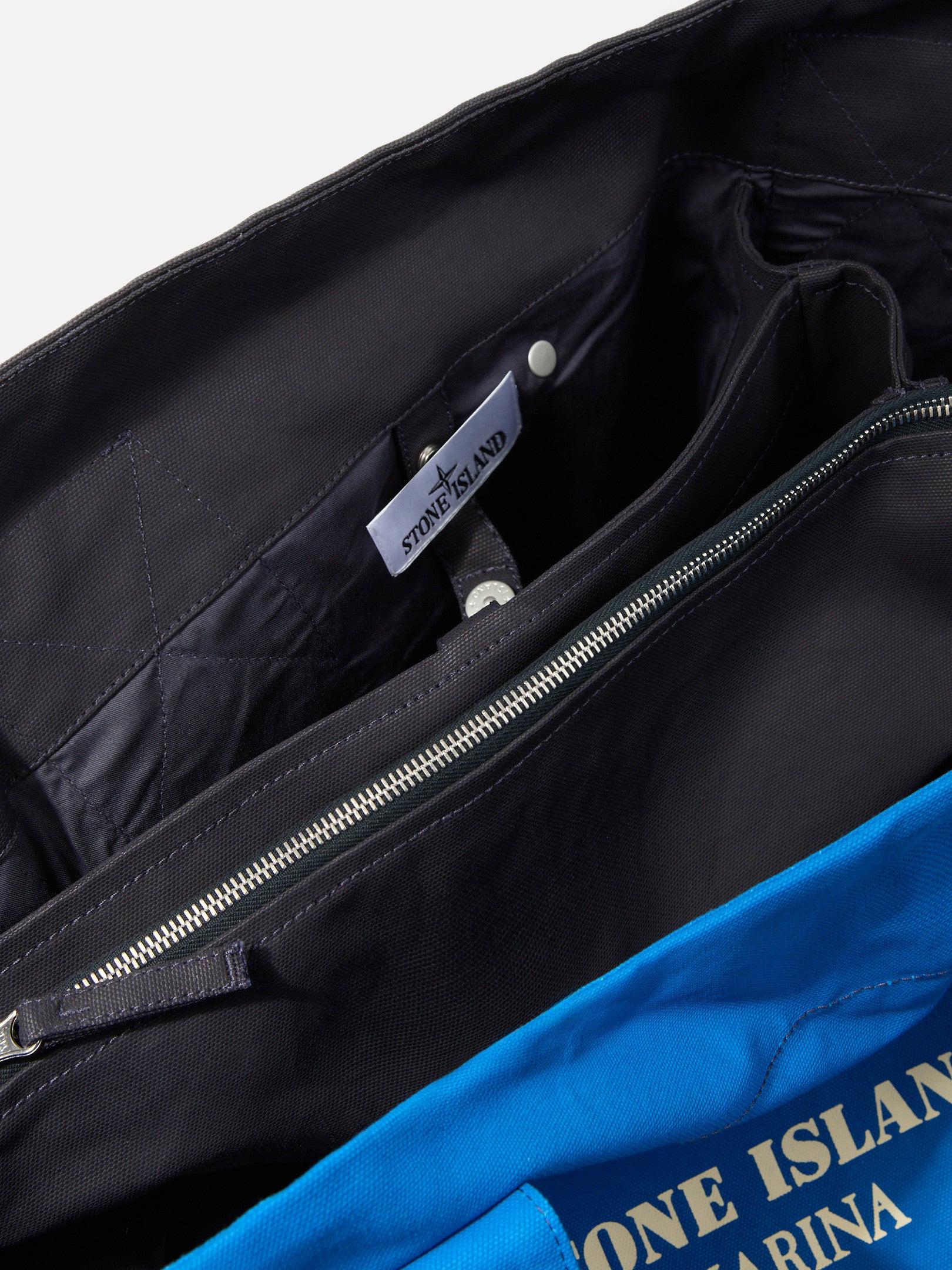 913XD PLATED COTTON CANVAS_STONE ISLAND MARINA