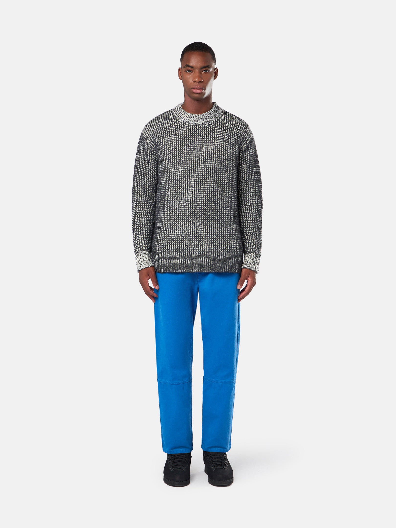 541XA DOUBLE WEAVE WOOL NYLON_STONE ISLAND MARINA