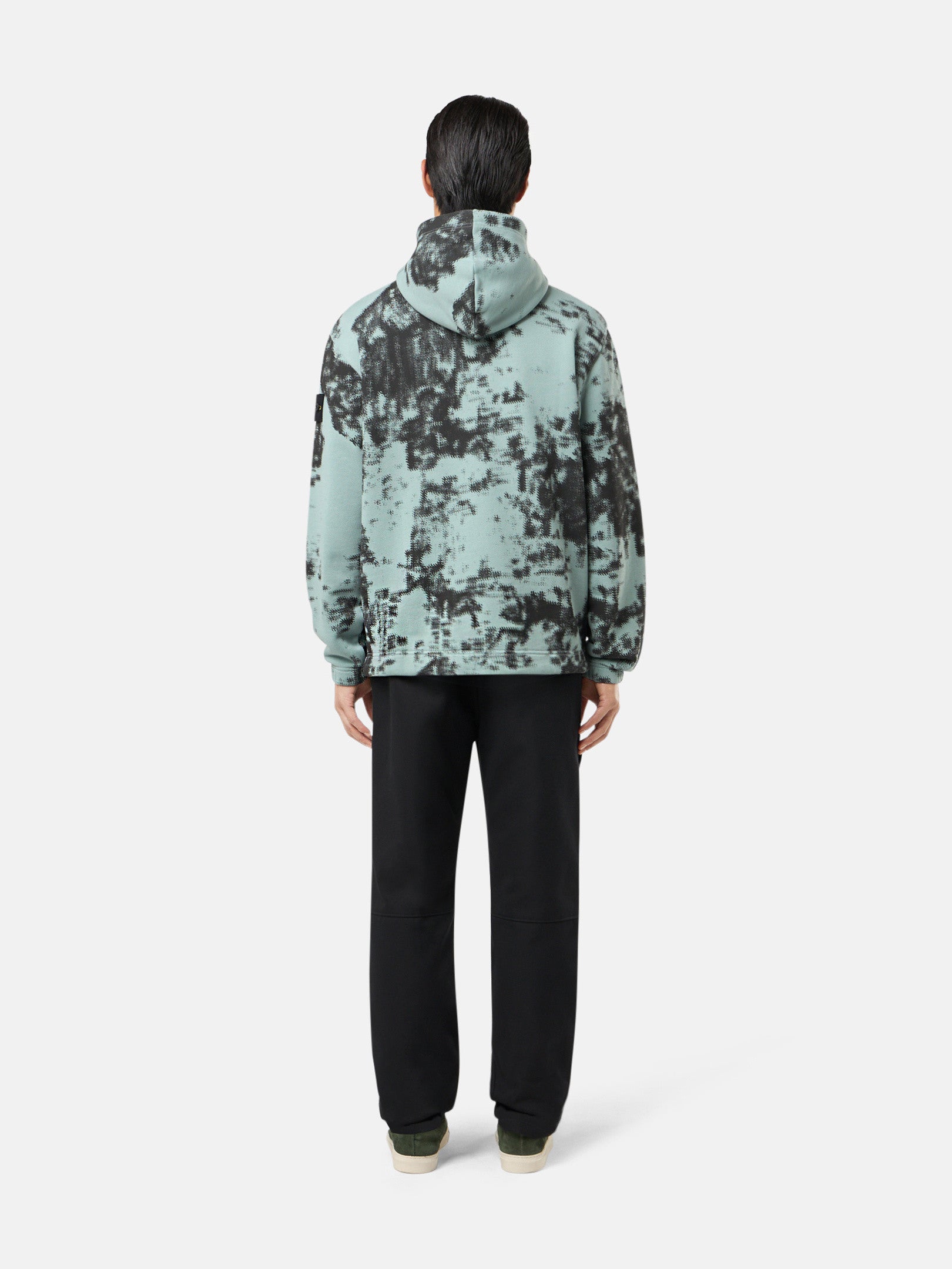 659E3 CAMOUFLAGE ORGANIC COTTON DIAGONAL FLEECE