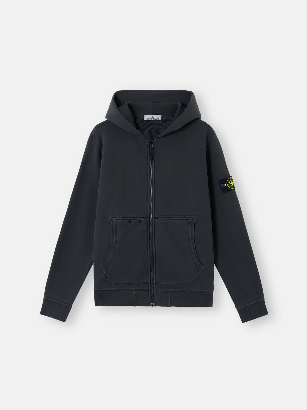 63341 ORGANIC COTTON DIAGONAL FLEECE 'OLD' EFFECT