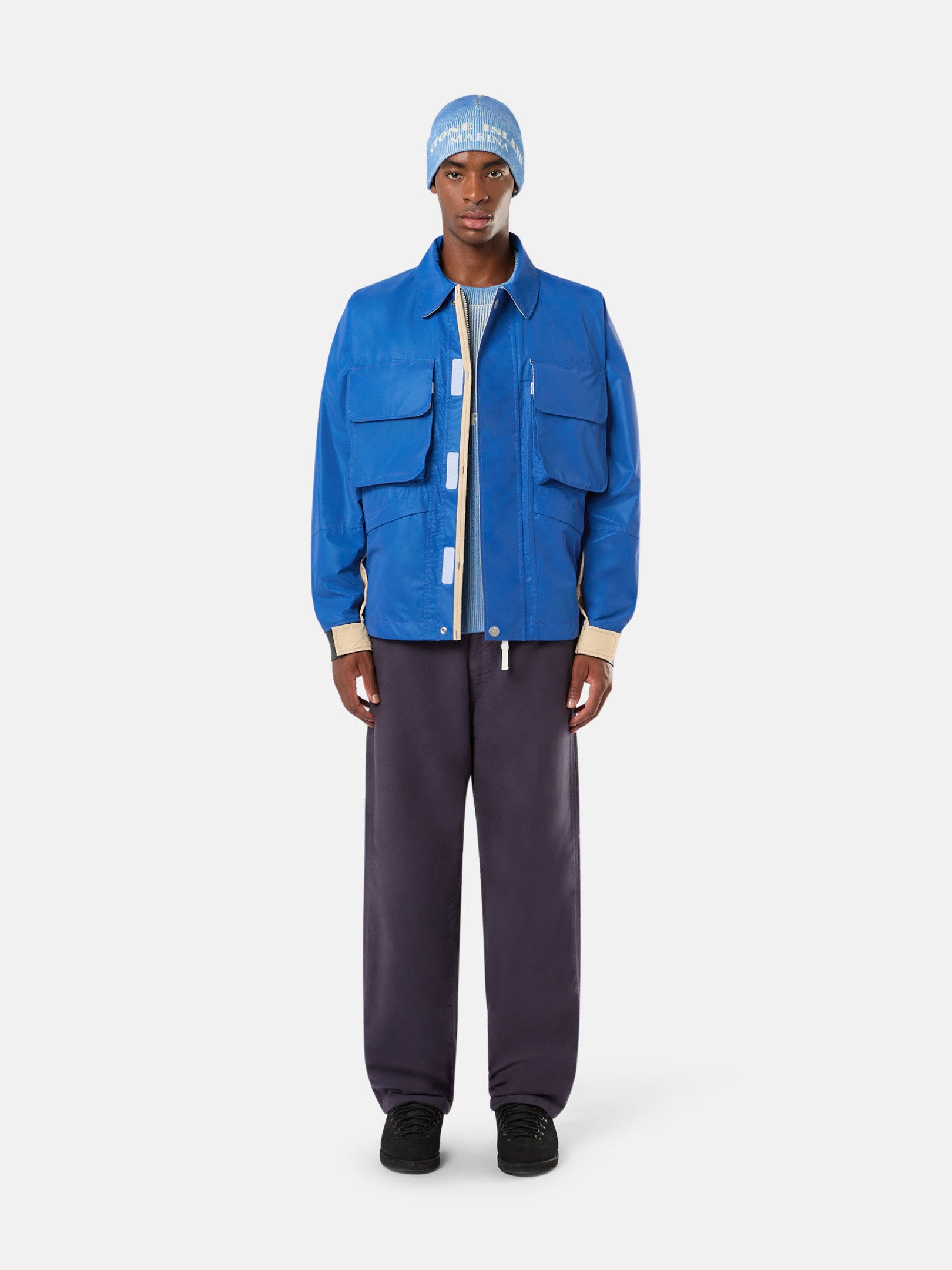 445X2 NYLON CANVAS WITH PLATED REFLECTIVE_ STONE ISLAND MARINA