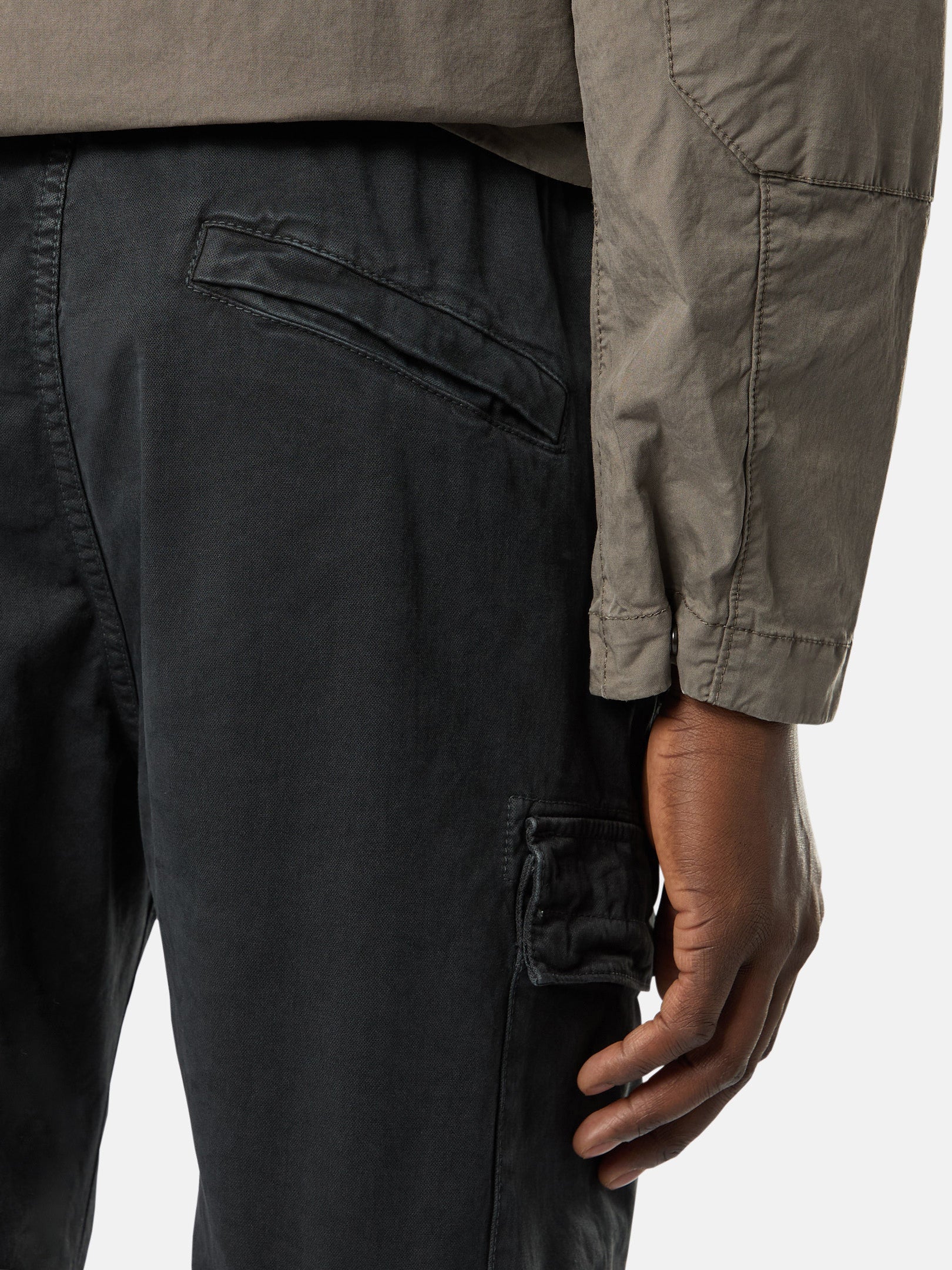313L1 STRETCH BROKEN TWILL ORGANIC COTTON 'OLD' EFFECT