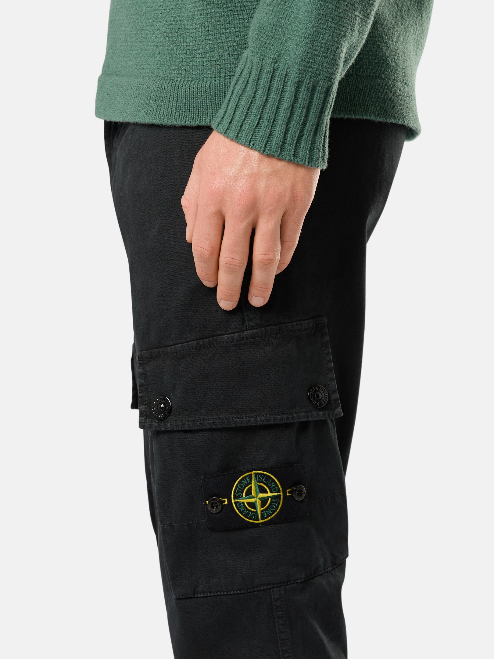 303L1 STRETCH BROKEN TWILL ORGANIC COTTON 'OLD' EFFECT