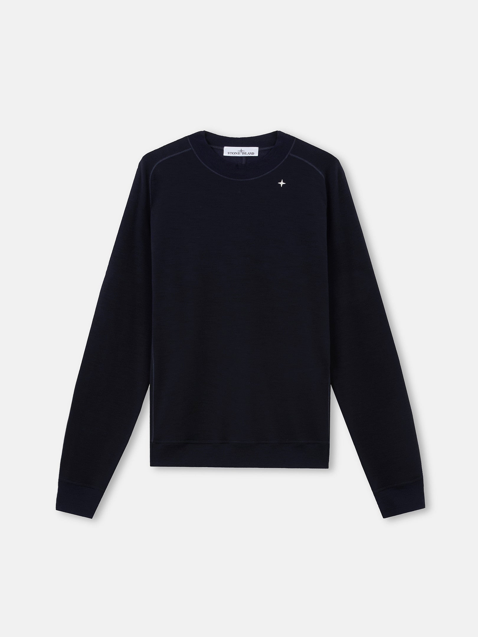 623G5 LIGHT STRETCH WOOL COTTON FLEECE_STONE ISLAND STELLINA