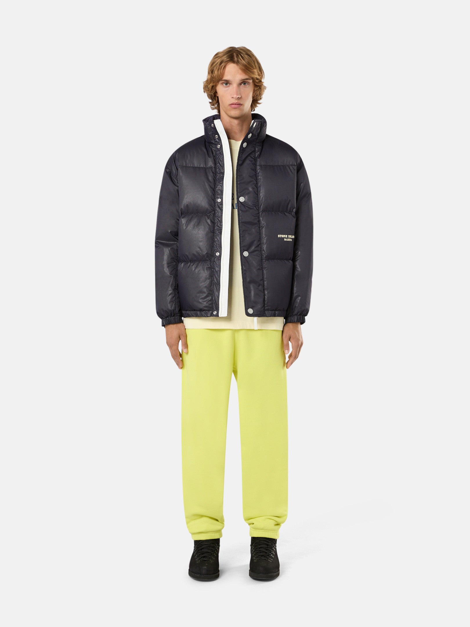 446X1 NYLON RIPSTOP COVER DOWN_ STONE ISLAND MARINA