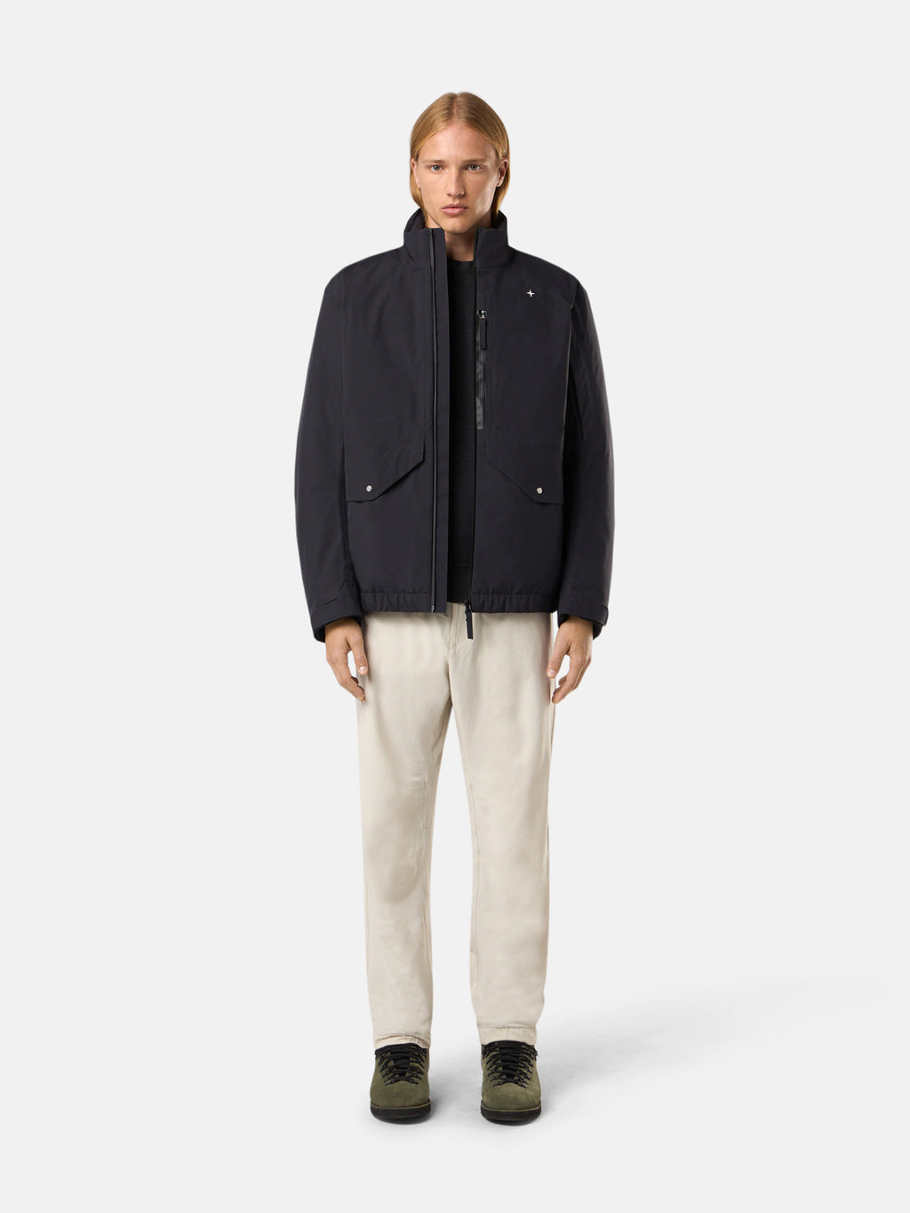 411G1 3L GORE-TEX MADE WITH RECYCLED BIONIC POLYESTER FACE _STONE ISLAND STELLINA