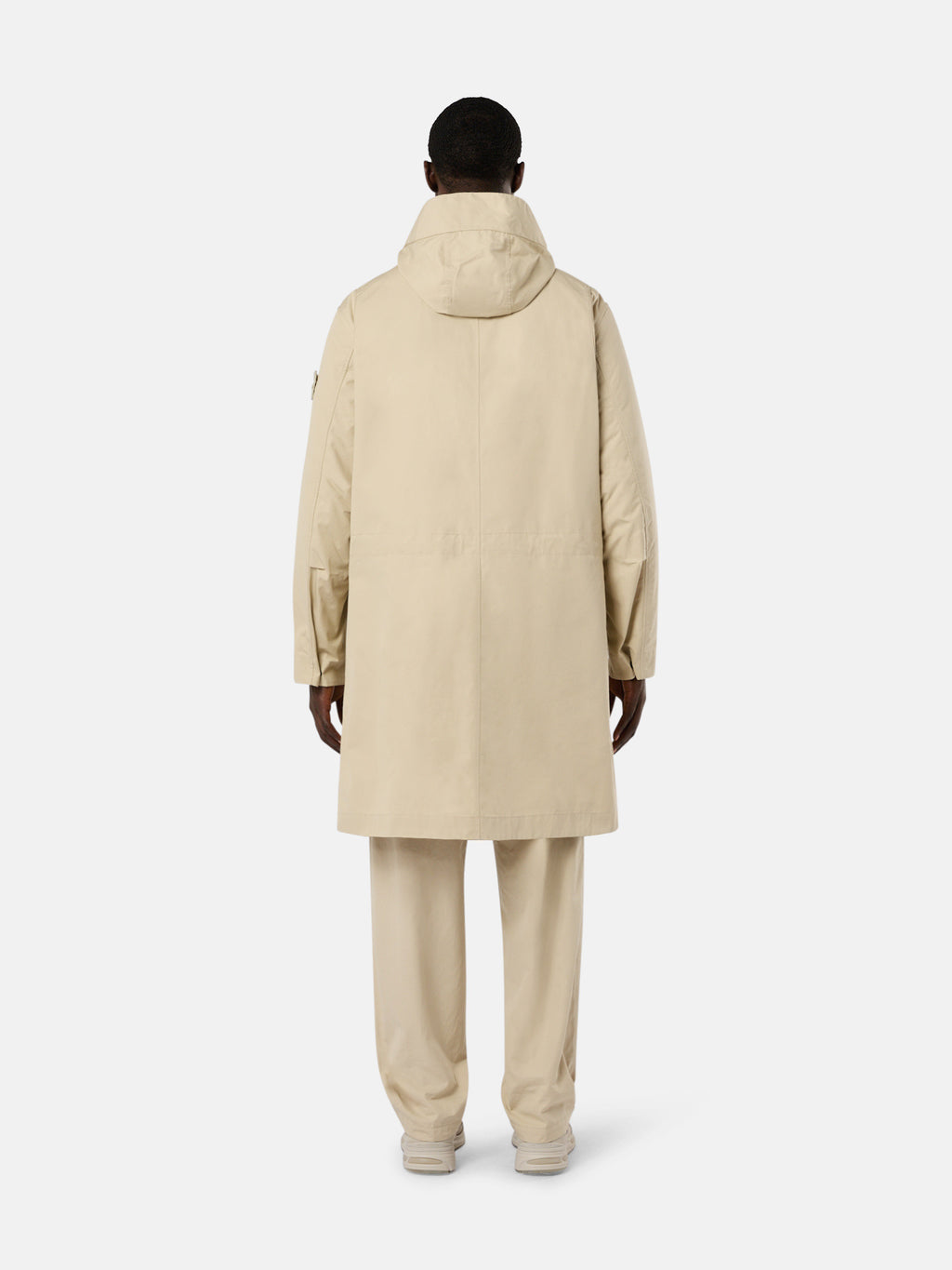 711F1 WEATHERPROOF COTTON CANVAS_STONE ISLAND GHOST