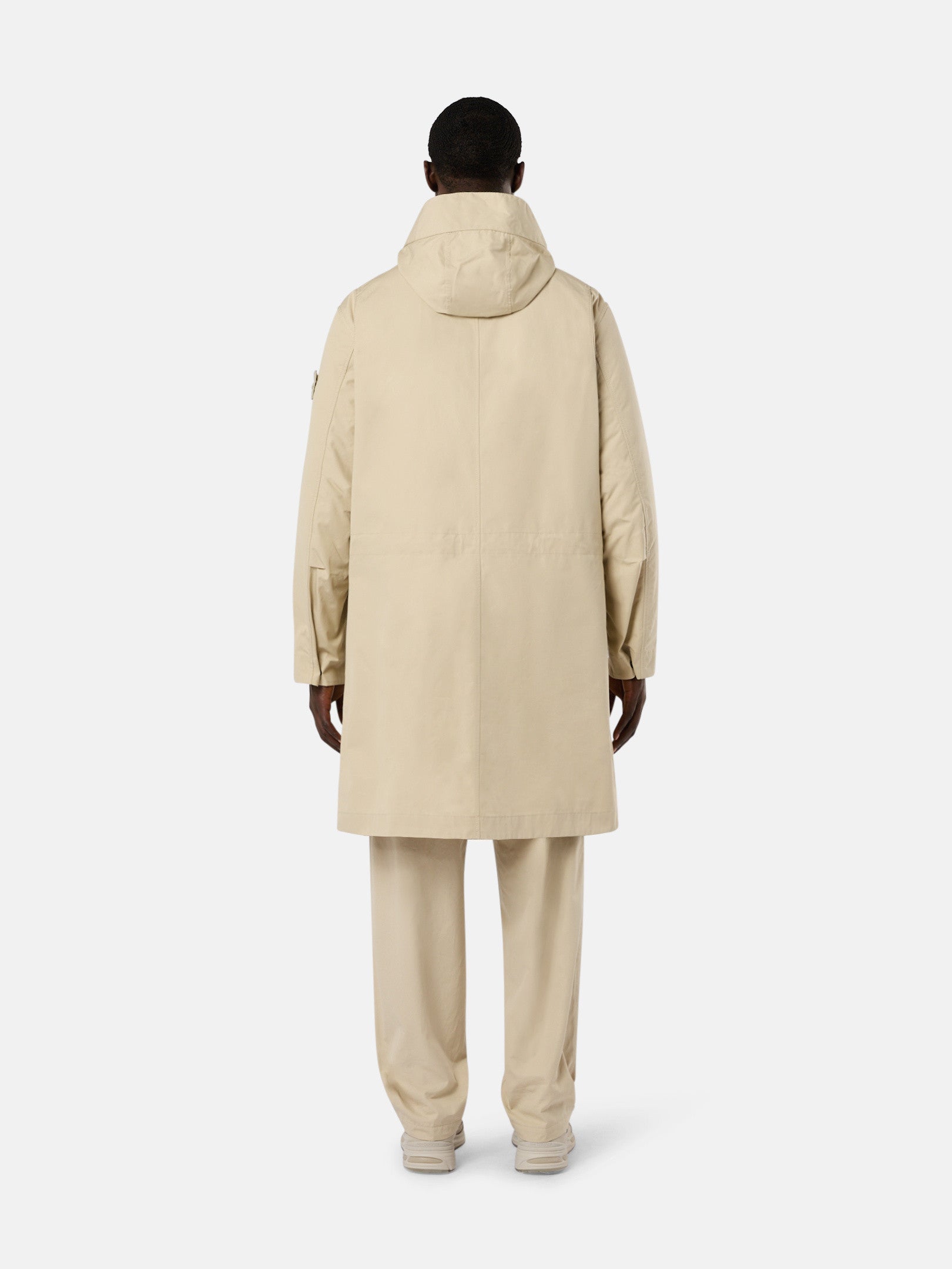 711F1 WEATHERPROOF COTTON CANVAS_STONE ISLAND GHOST